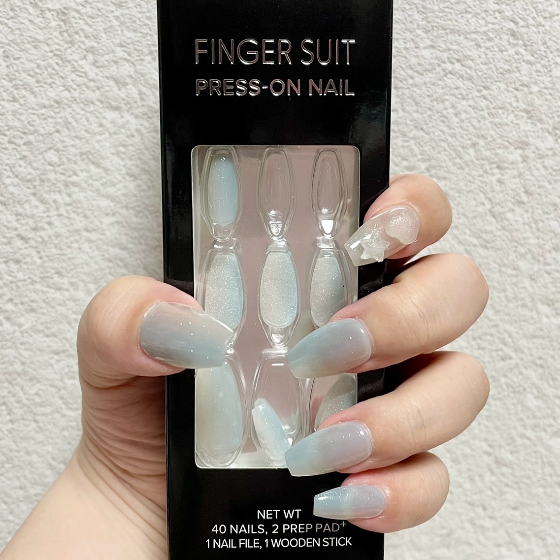 ネイルチップ(シールタイプ)/FINGER SUIT/ネイルチップ・パーツを使ったクチコミ（1枚目）