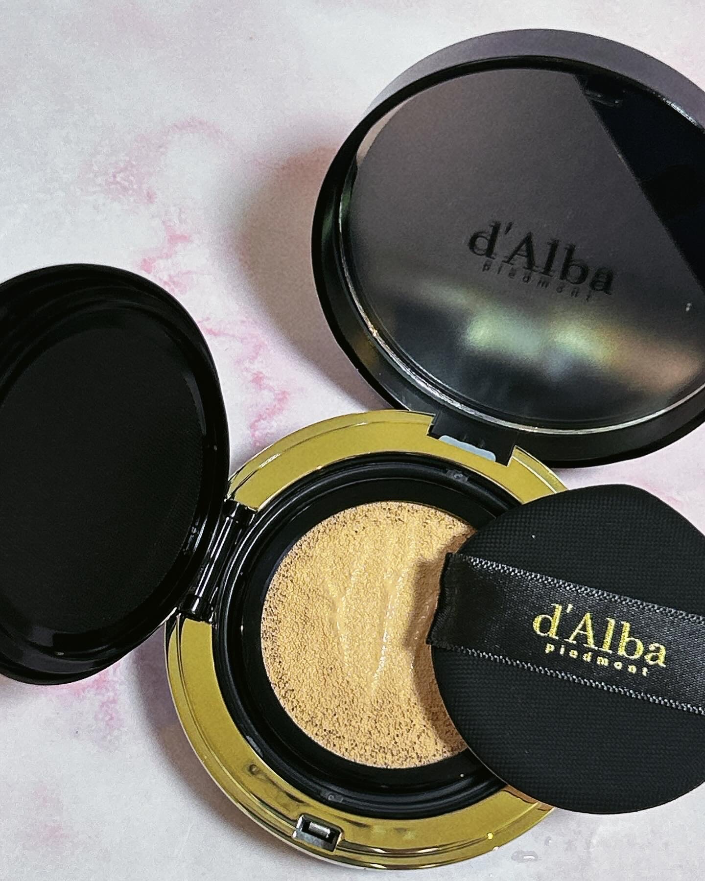 グロウフィットセラムカバークッション 23 ミディアムベージュ/ダルバ/クッションファンデーションを使ったクチコミ（3枚目）