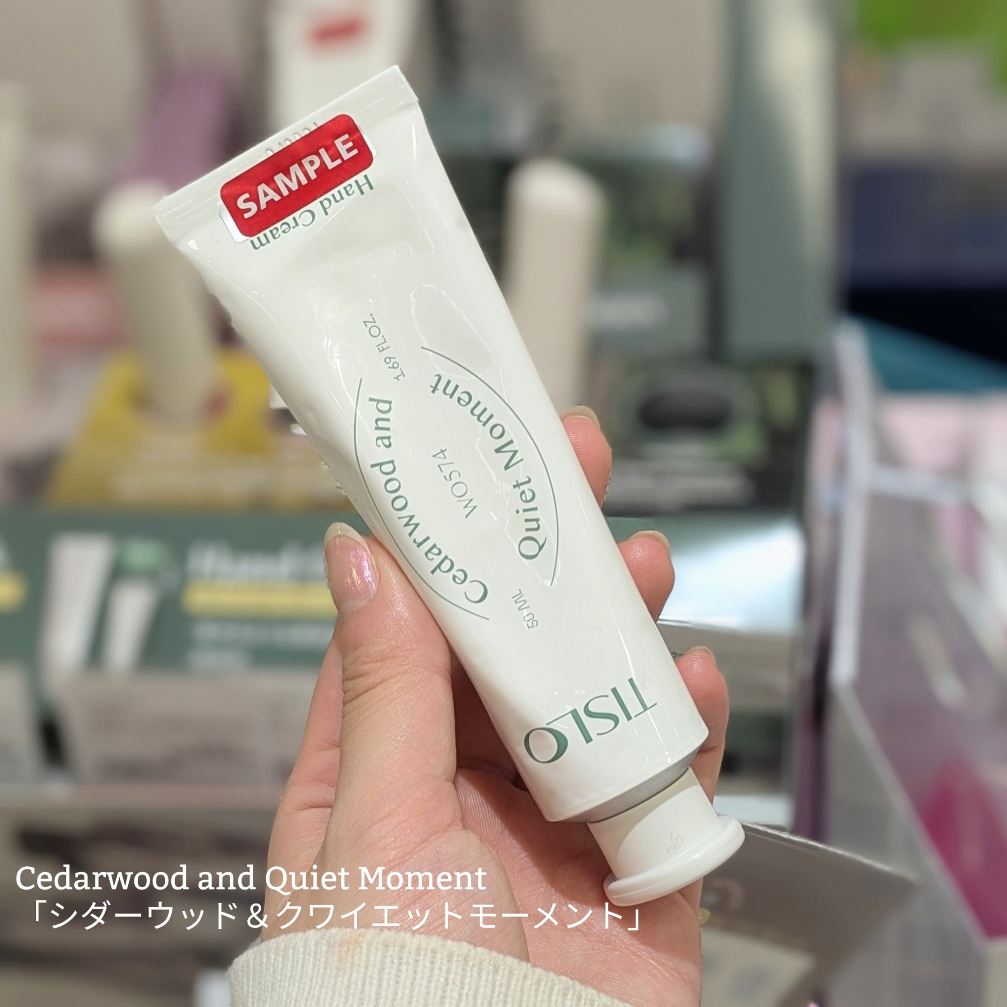 HANDCREAM Rose and Cold Earth/TISLO/ハンドクリームを使ったクチコミ（2枚目）