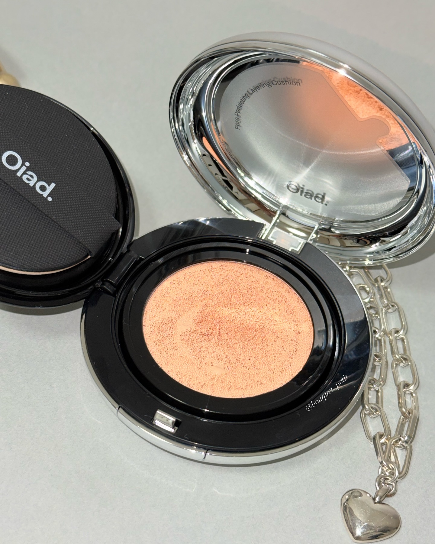 ポアパーフェクティング ミラームーンクッション/oiad/クッションファンデーションを使ったクチコミ（3枚目）