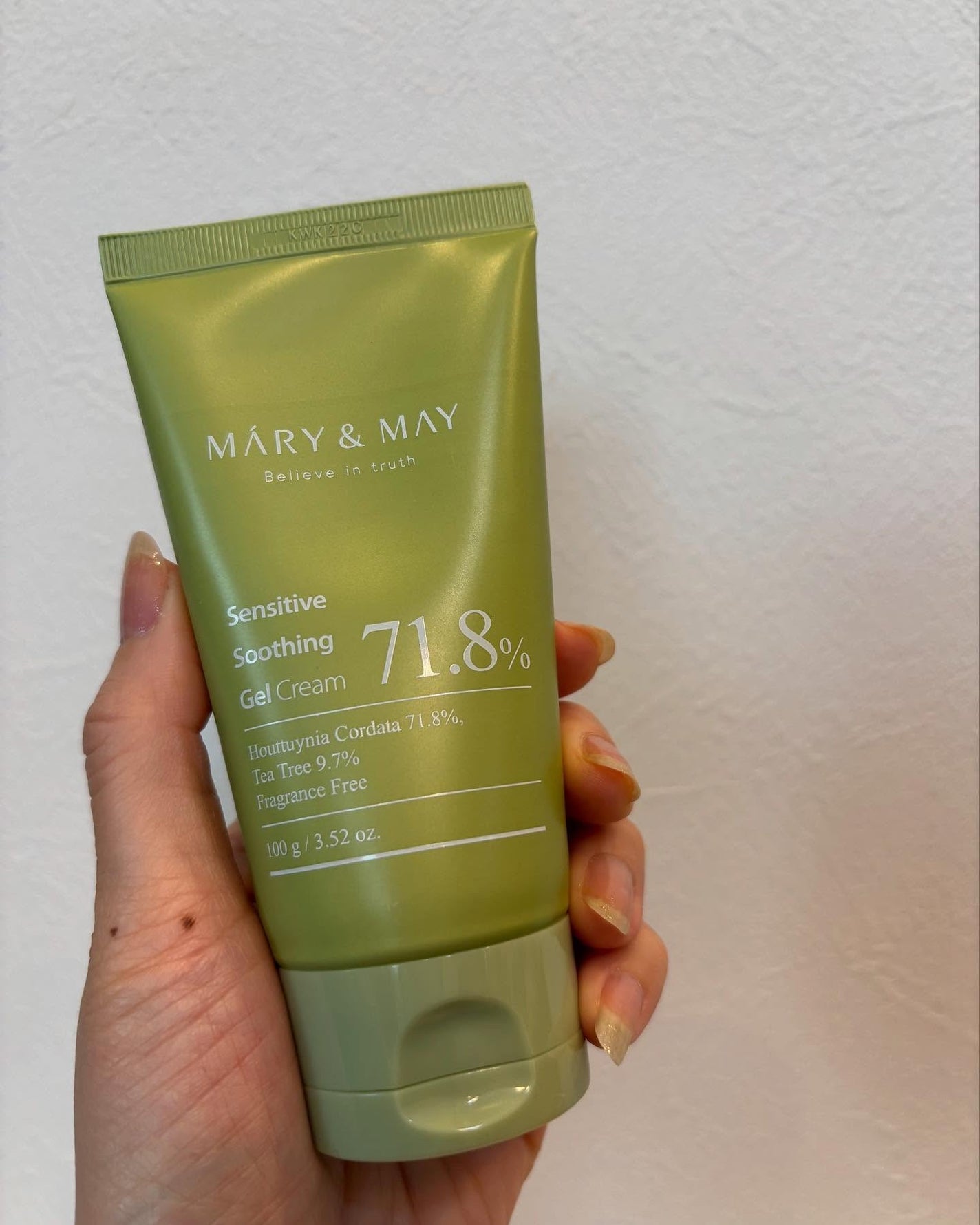 Sensitive Soothing Gel Cream/MARY&MAY/フェイスクリームを使ったクチコミ(2枚目)