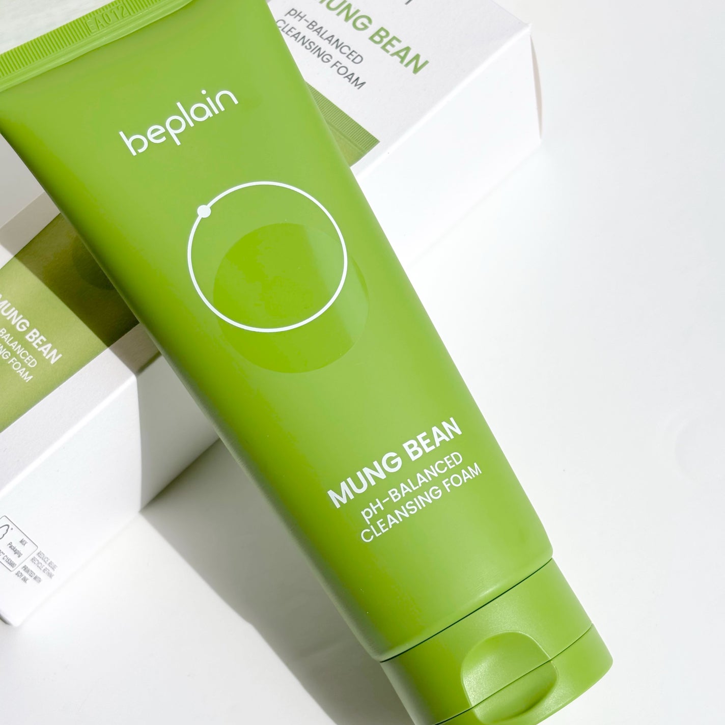 緑豆弱酸性洗顔フォーム/beplain/洗顔フォームを使ったクチコミ(1枚目)