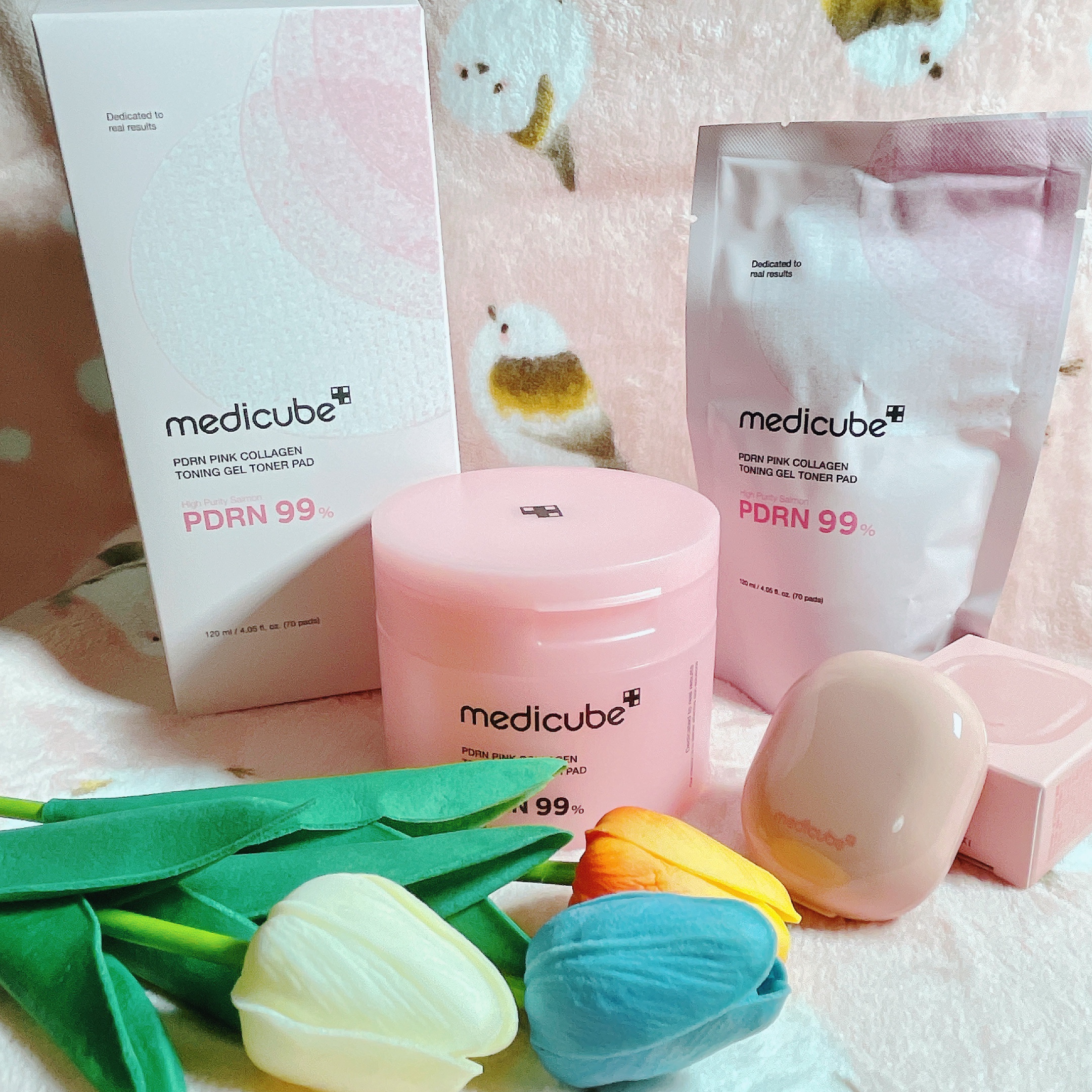 プロ グルタチオン グロウクッションファンデーション/MEDICUBE/クッションファンデーションを使ったクチコミ（1枚目）