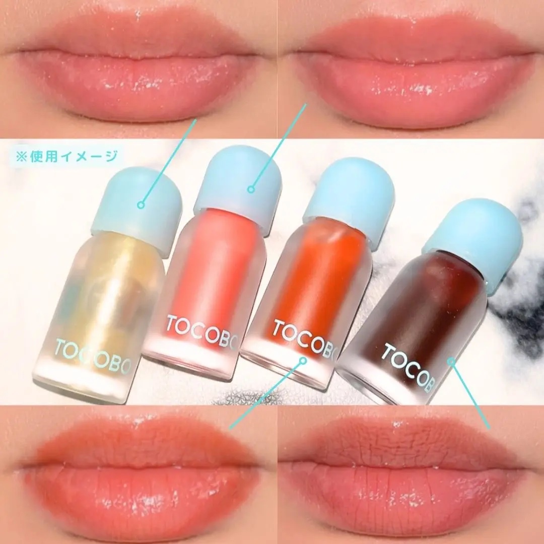 ジューシーベリープランピングリップオイル/TOCOBO/リップグロスを使ったクチコミ（3枚目）