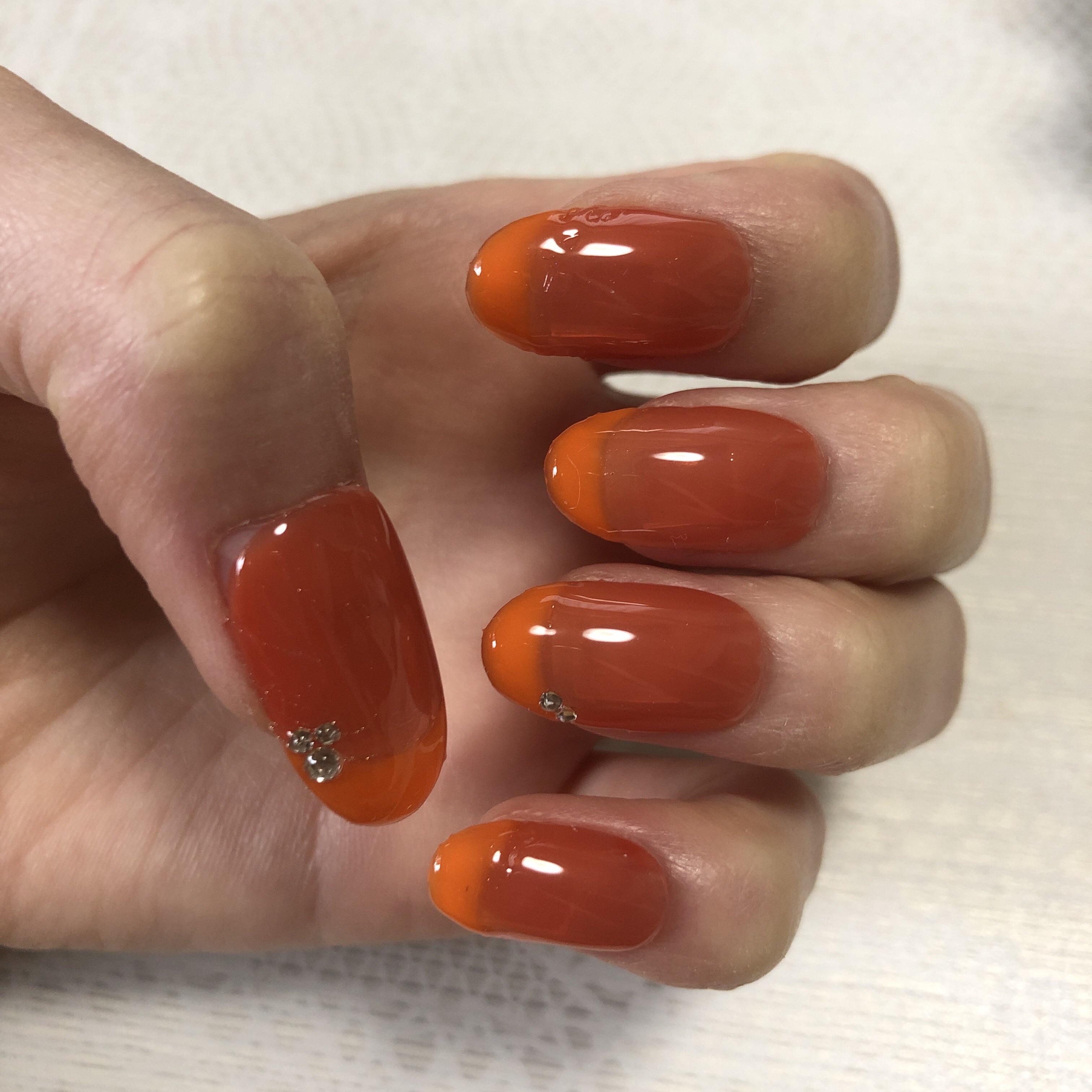 ジェルネイル（ライト対応）/セリア/ジェルネイルを使ったクチコミ（2枚目）