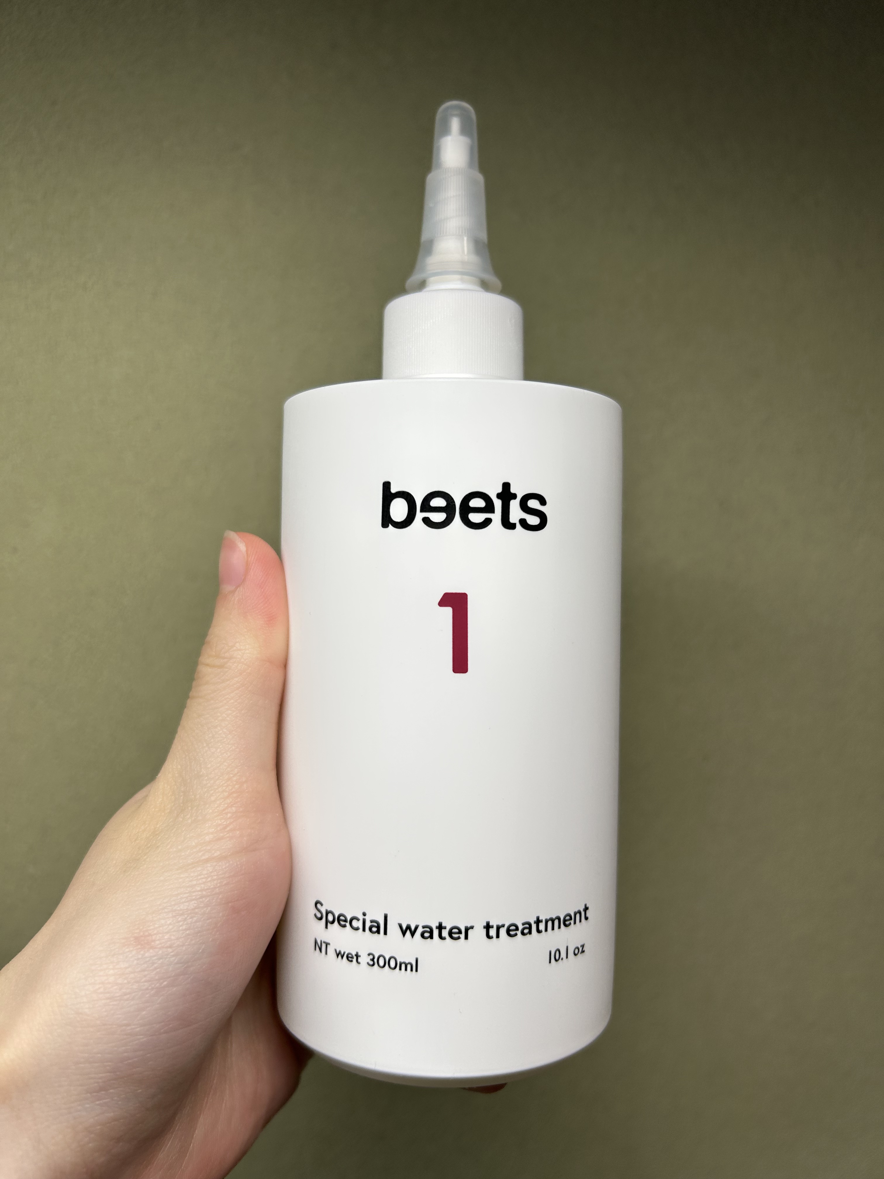 beets1 スペシャルウォータートリートメント/beets/洗い流すヘアトリートメントを使ったクチコミ（1枚目）