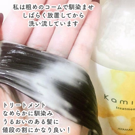 リッチモイストシャンプー/トリートメント シャンプー/Kaminii/市販シャンプーの画像