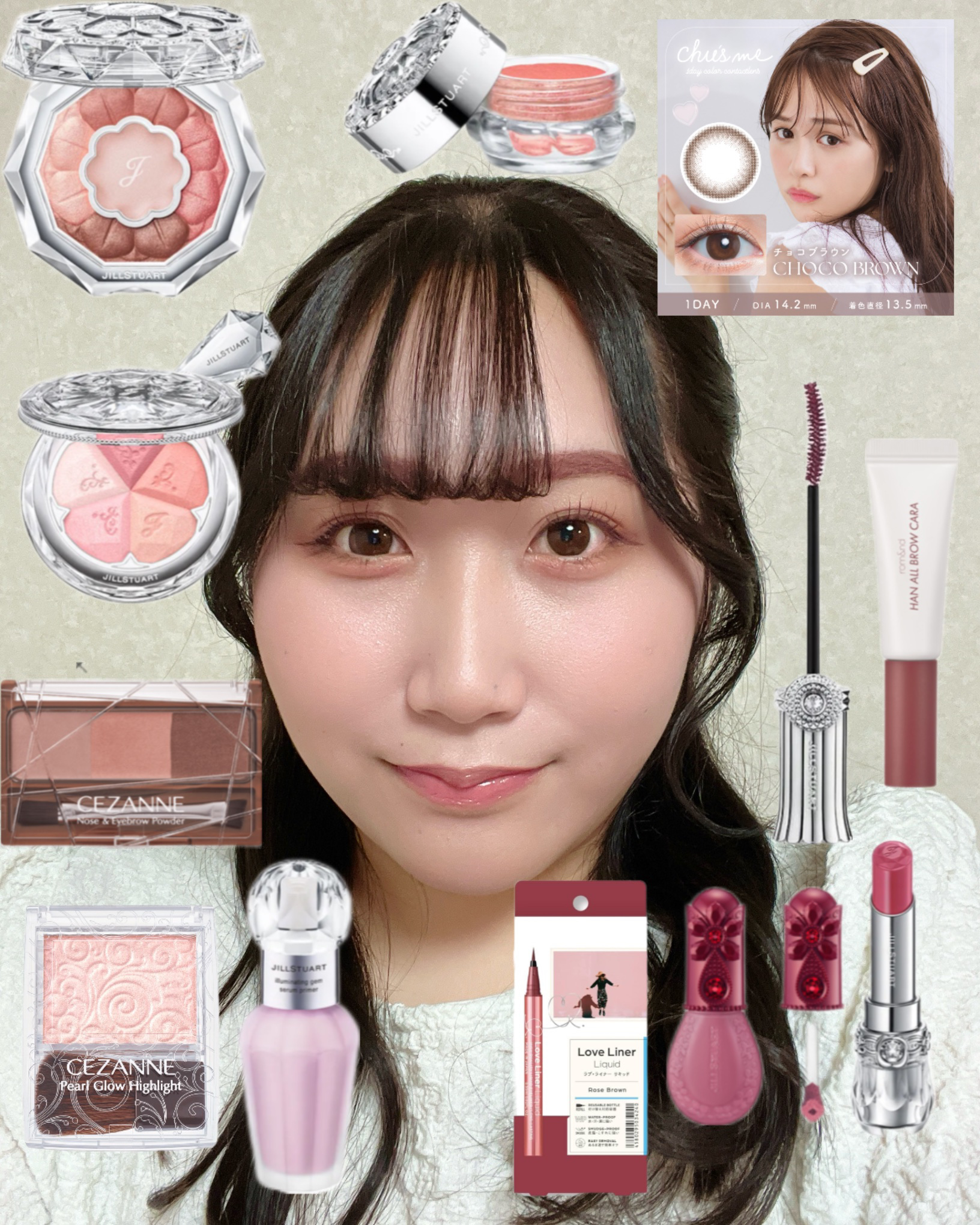 ジルスチュアート ブルーム ミックスブラッシュ コンパクト 30 camellia organdy/JILL STUART/パウダーチークを使ったクチコミ（2枚目）