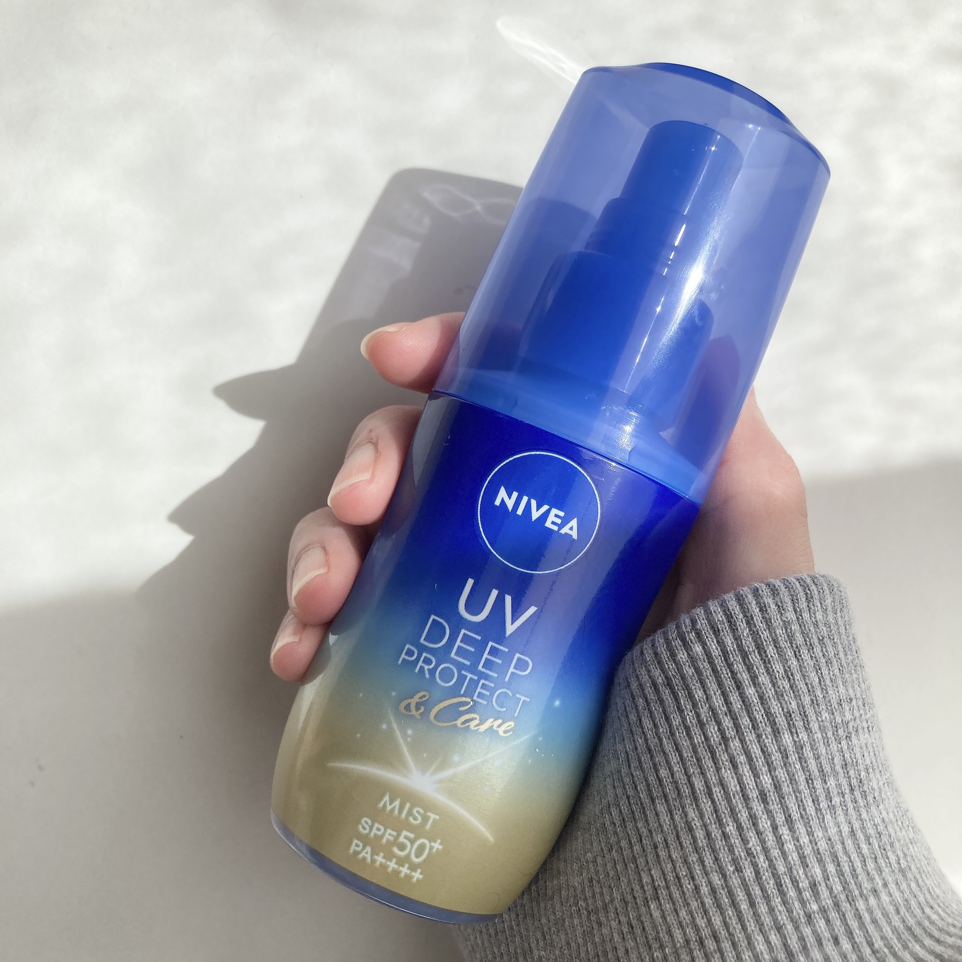 ニベアUV ディーププロテクト＆ケア ミルクミスト/ニベア/日焼け止めミスト・スプレーを使ったクチコミ（1枚目）