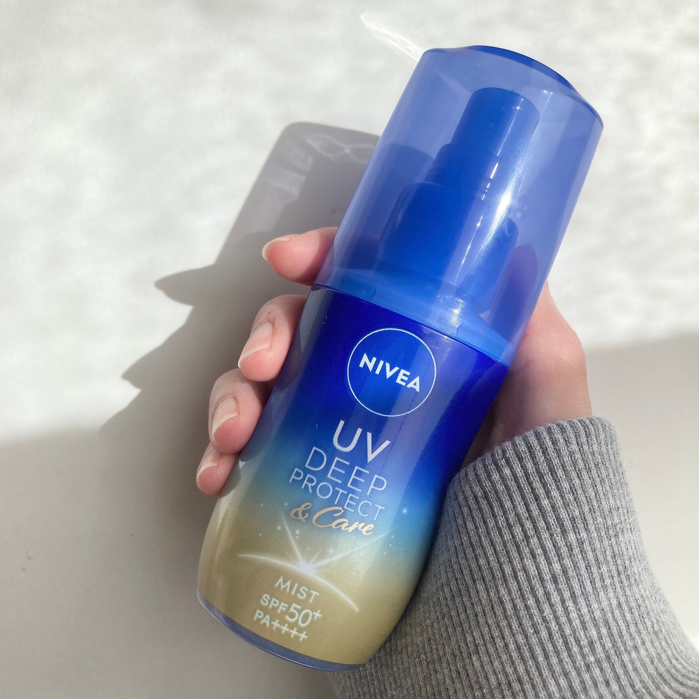 ニベアUV ディーププロテクト&ケア ミルクミスト/ニベア/日焼け止めミスト・スプレーを使ったクチコミ(1枚目)