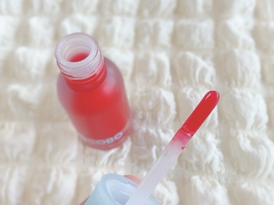 ジューシーベリープランピングリップオイル/TOCOBO/リップグロスを使ったクチコミ(2枚目)