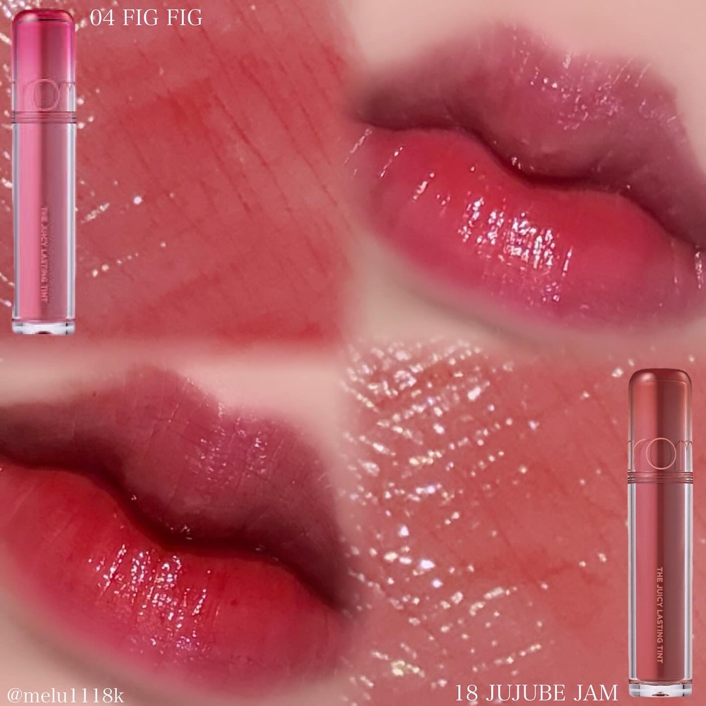 ザ ジューシーラスティングティント/rom&nd/リップティントを使ったクチコミ(2枚目)