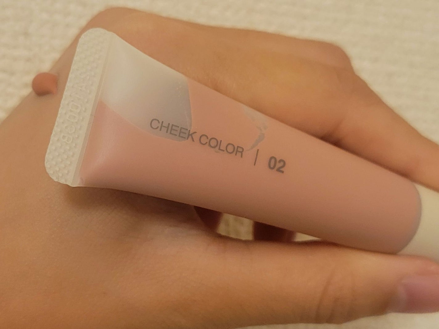 クリームチーク/無印良品/ジェル・クリームチークを使ったクチコミ(4枚目)