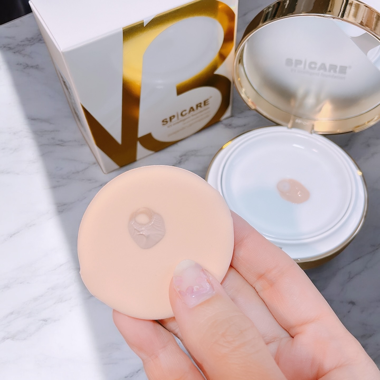 SPICARE V3 インテリジェント ファンデーション/SPICARE/クッションファンデーションを使ったクチコミ（3枚目）