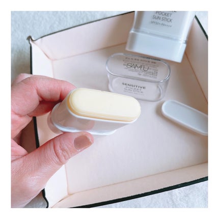 センシティブポケットサンスティック/SAM'U/日焼け止めスティックを使ったクチコミ(4枚目)