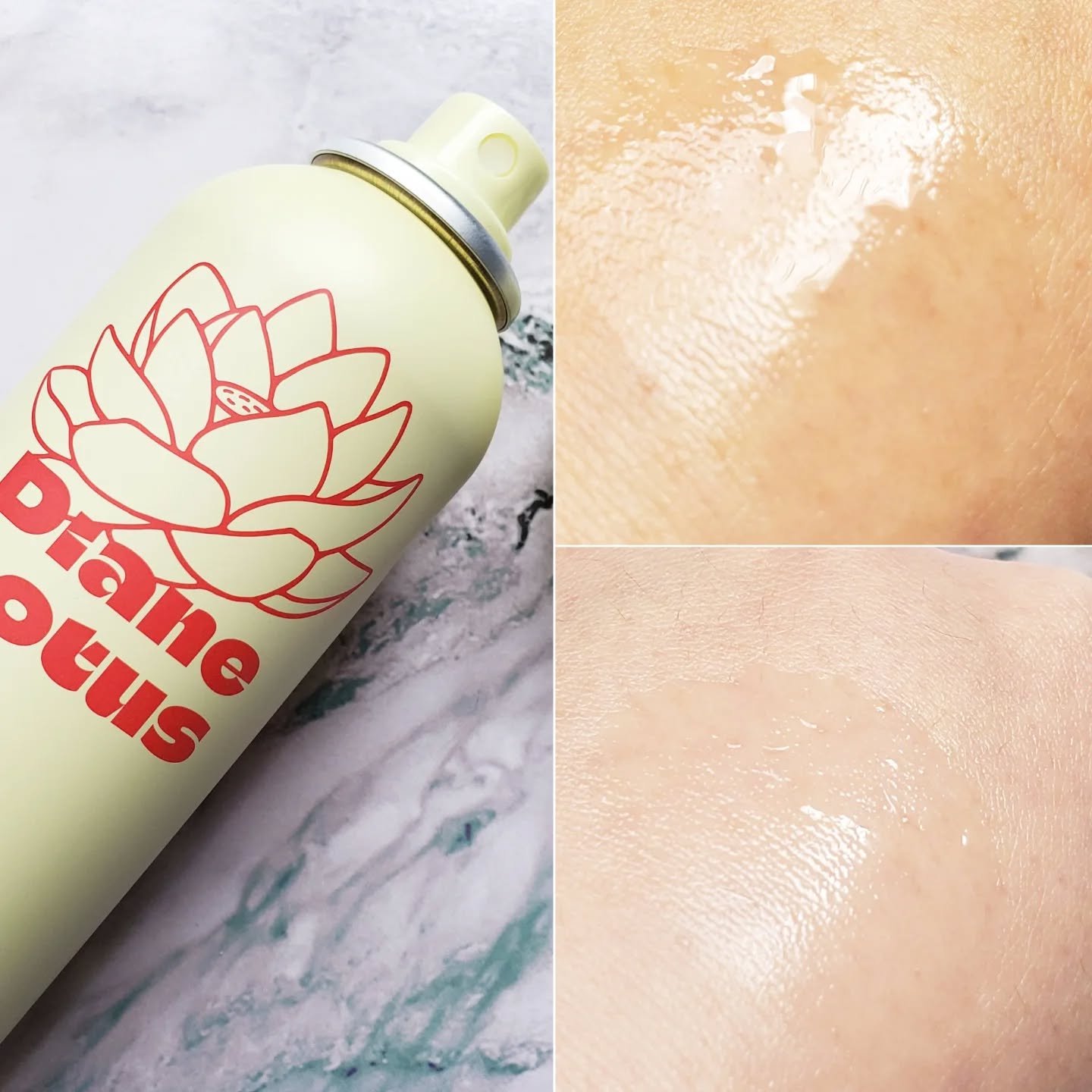 ロータス シャイニーオイル ヘアスプレー ピーチ＆ホワイトティーの香り/ダイアン/ヘアスプレーを使ったクチコミ（2枚目）