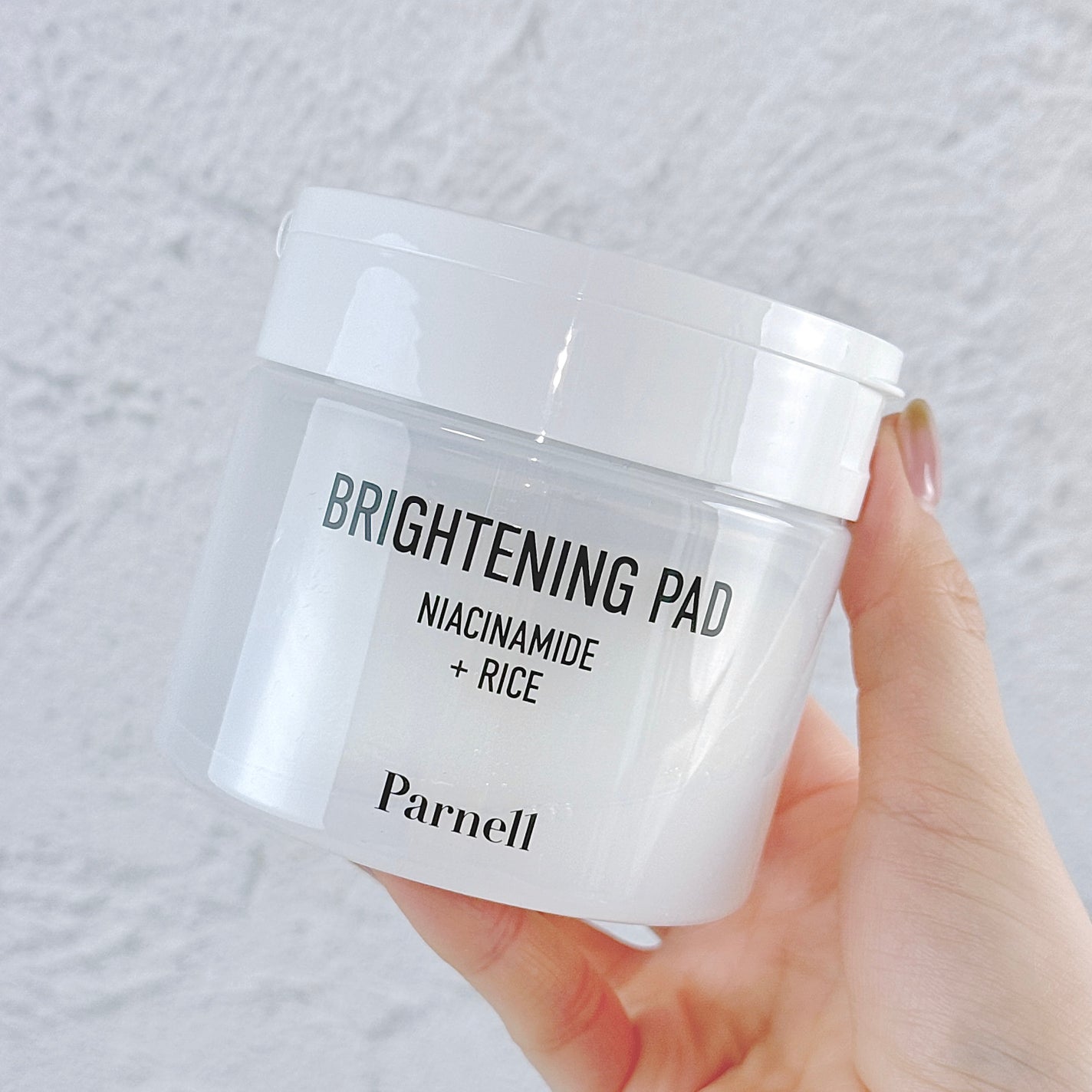 ナイアシンアミド ライス ブライトニング パッド/parnell/トナーパッドを使ったクチコミ(1枚目)