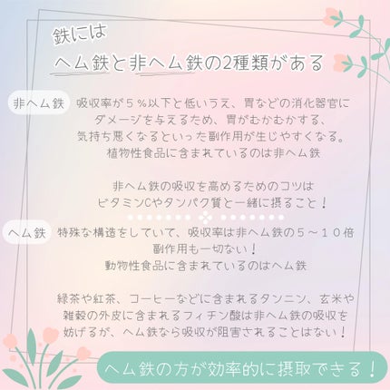 ヘム鉄 with バイオペリン/matsukiyo/健康サプリメントを使ったクチコミ(3枚目)