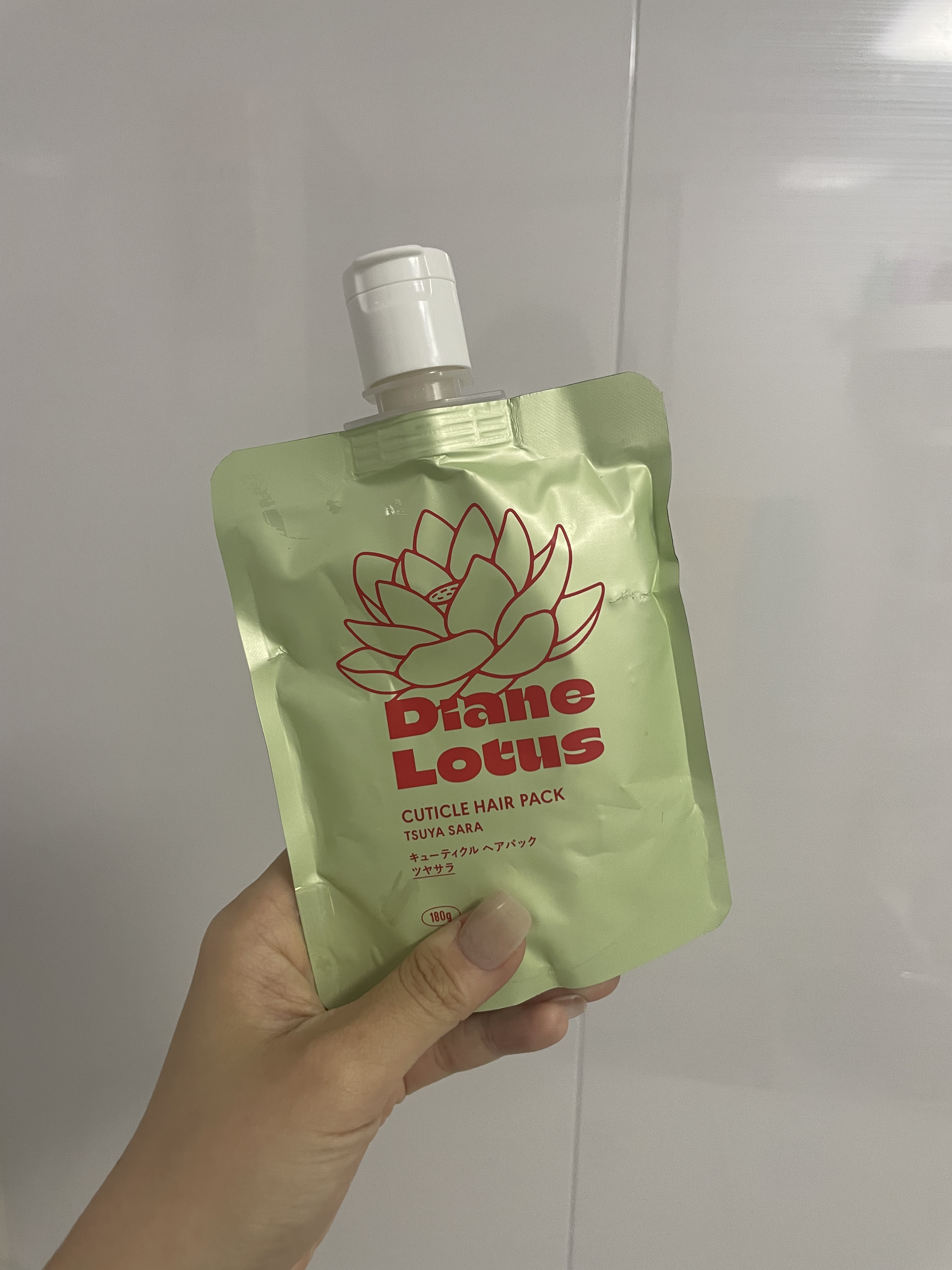 ロータス キューティクルヘアパック ツヤサラ ティー＆シトラスの香り/ダイアン/ヘアマスク・ヘアパックを使ったクチコミ（1枚目）