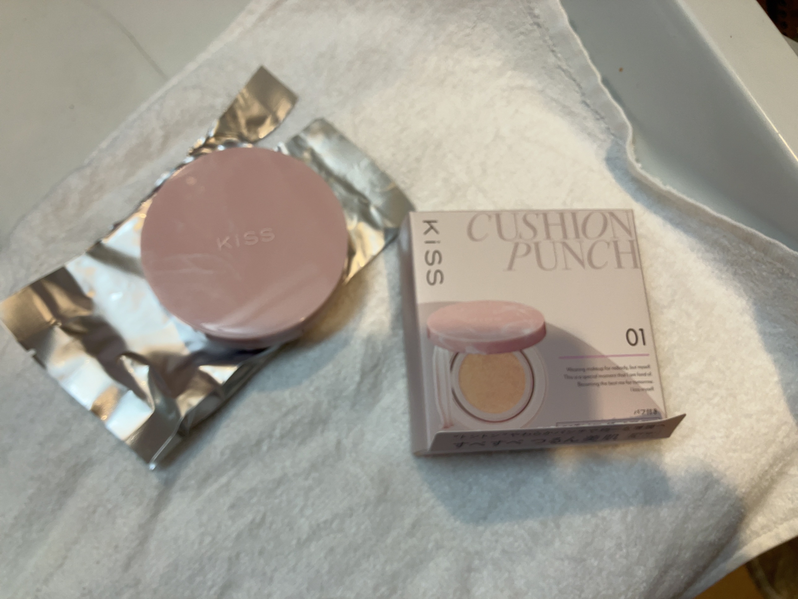 キス クッションパンチ/KiSS/クッションファンデーションを使ったクチコミ（2枚目）