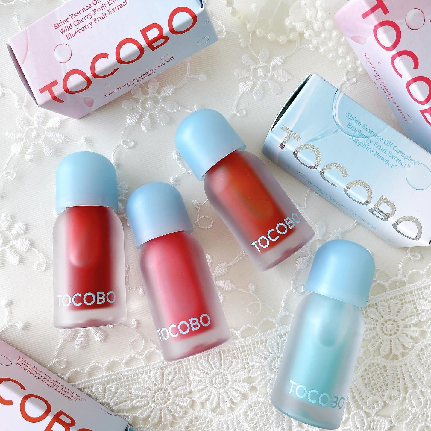 ジューシーベリープランピングリップオイル/TOCOBO/リップグロスを使ったクチコミ（1枚目）