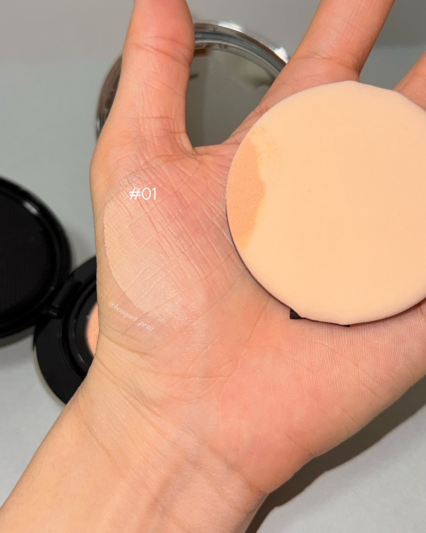 ポアパーフェクティング ミラームーンクッション/oiad/クッションファンデーションを使ったクチコミ(7枚目)