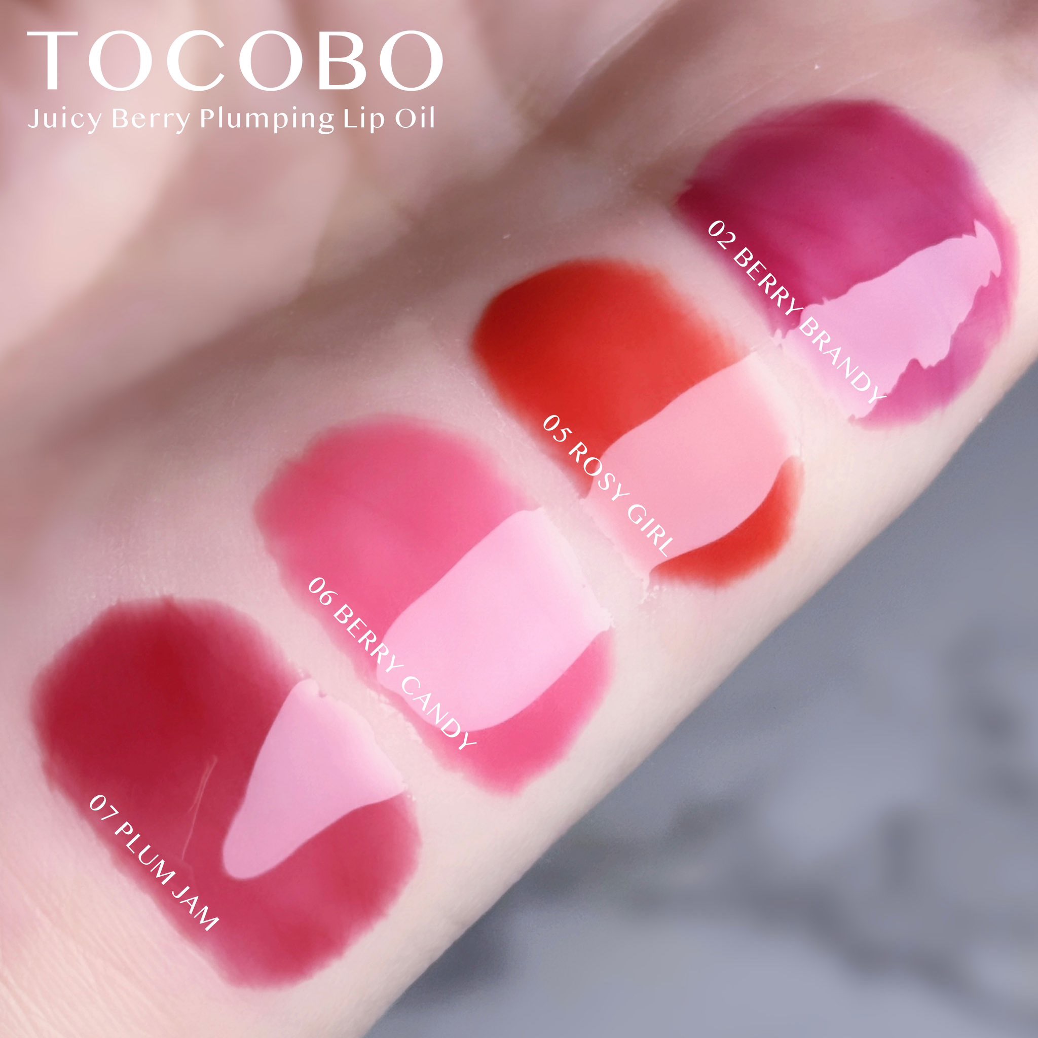 ジューシーベリープランピングリップオイル/TOCOBO/リップグロスを使ったクチコミ（3枚目）