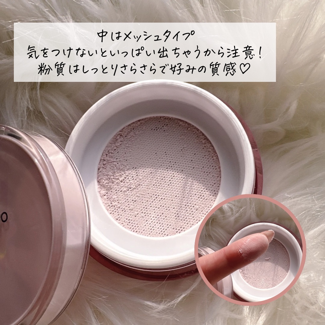 ウォンジョンヨ フィクシングブラーパウダー N/Wonjungyo/ルースパウダーを使ったクチコミ（2枚目）