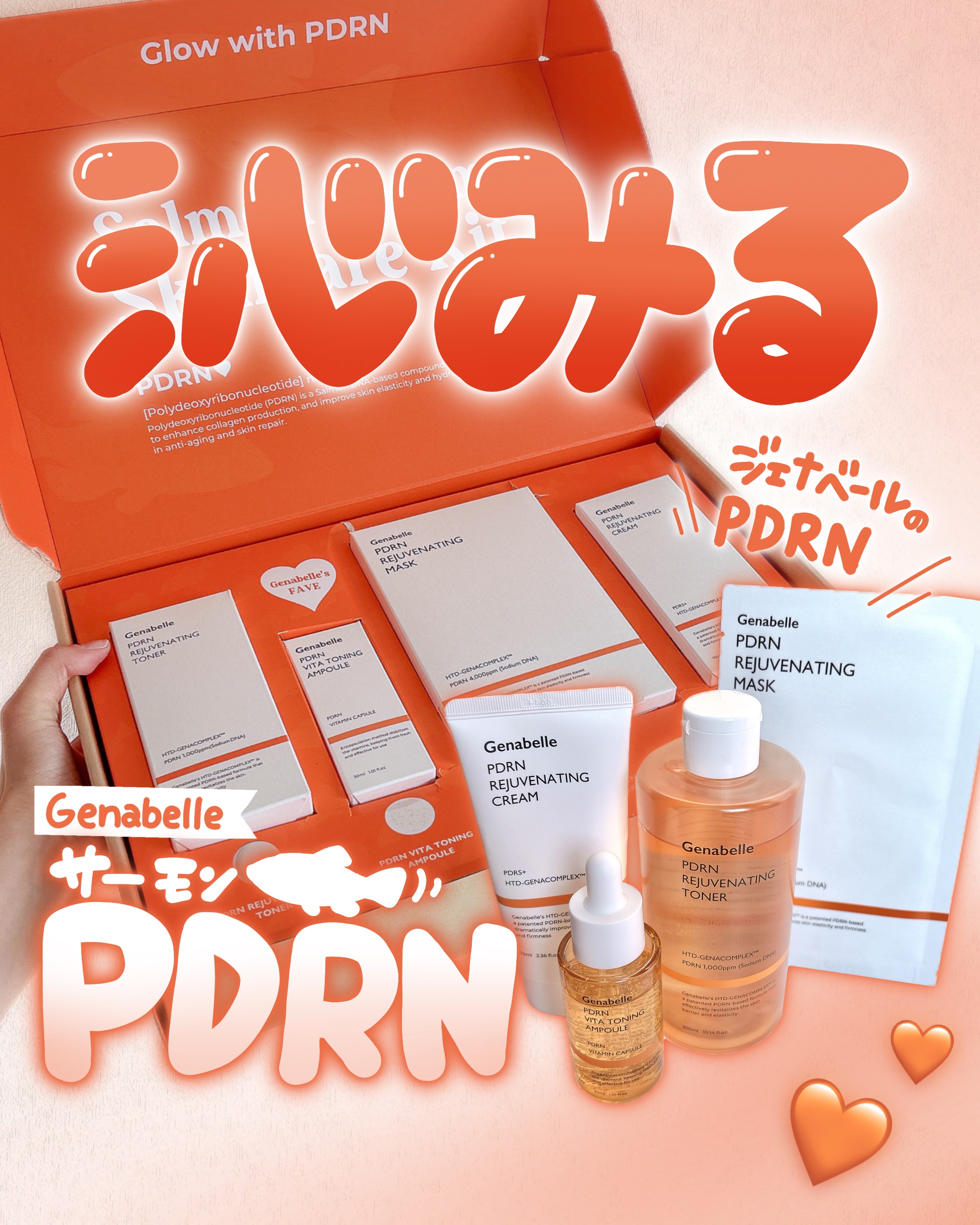 PDRNリジュビネイティングクリーム/Genabelle/フェイスクリームを使ったクチコミ（1枚目）