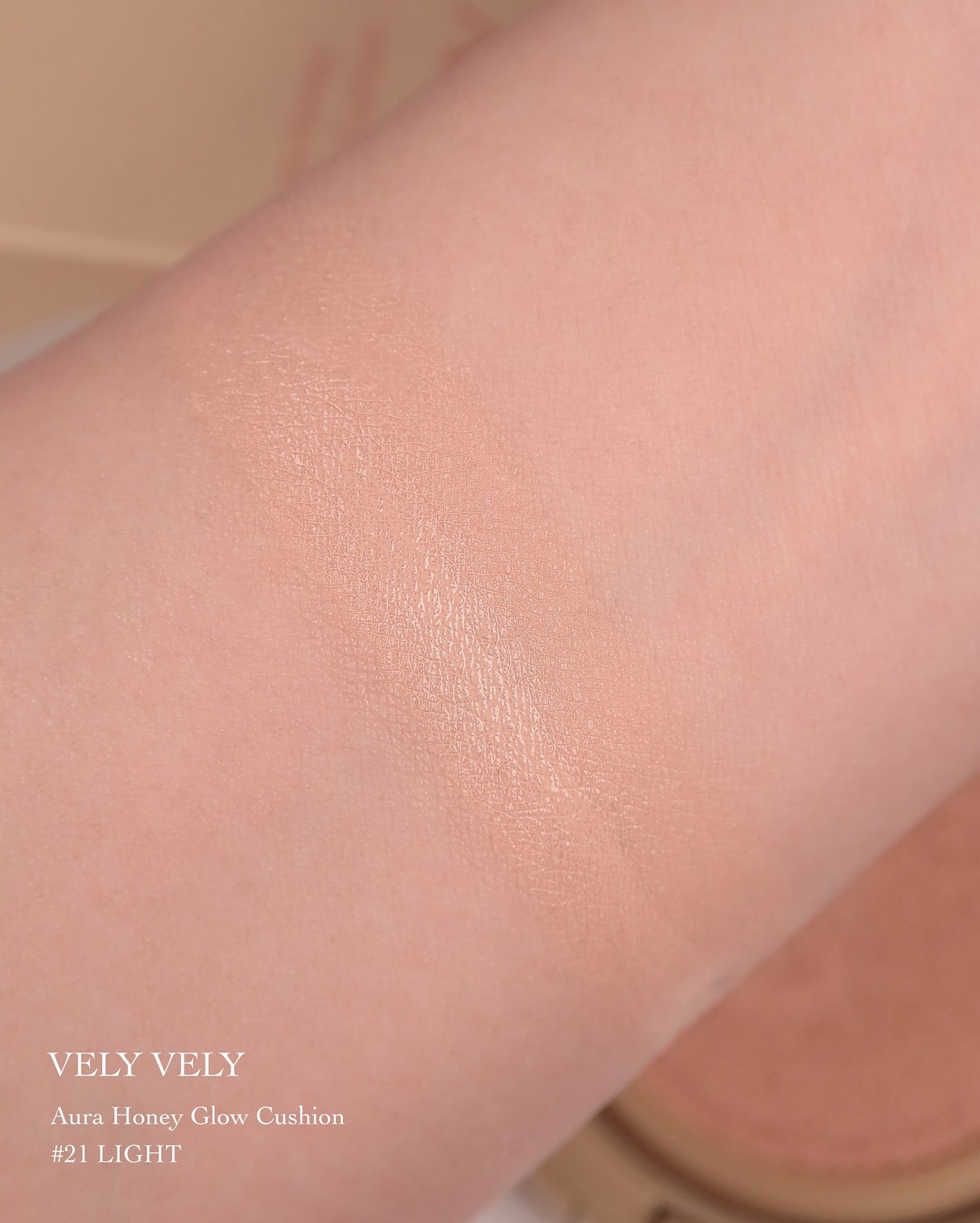 はちみつツヤ肌クッションファンデ/VELY VELY/クッションファンデーションを使ったクチコミ(2枚目)