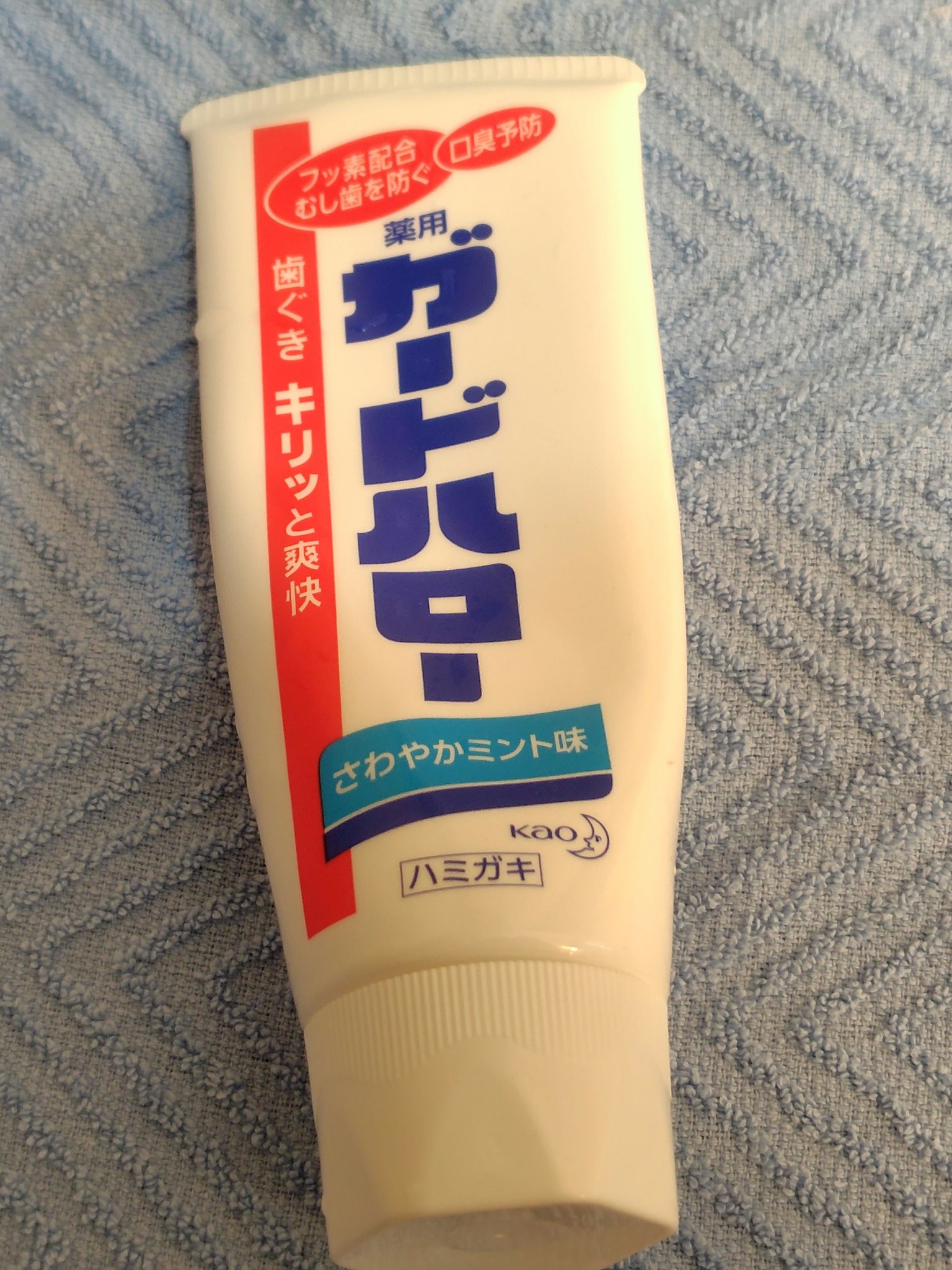 ガードハロー 薬用ハミガキ/花王/歯磨き粉を使ったクチコミ（2枚目）