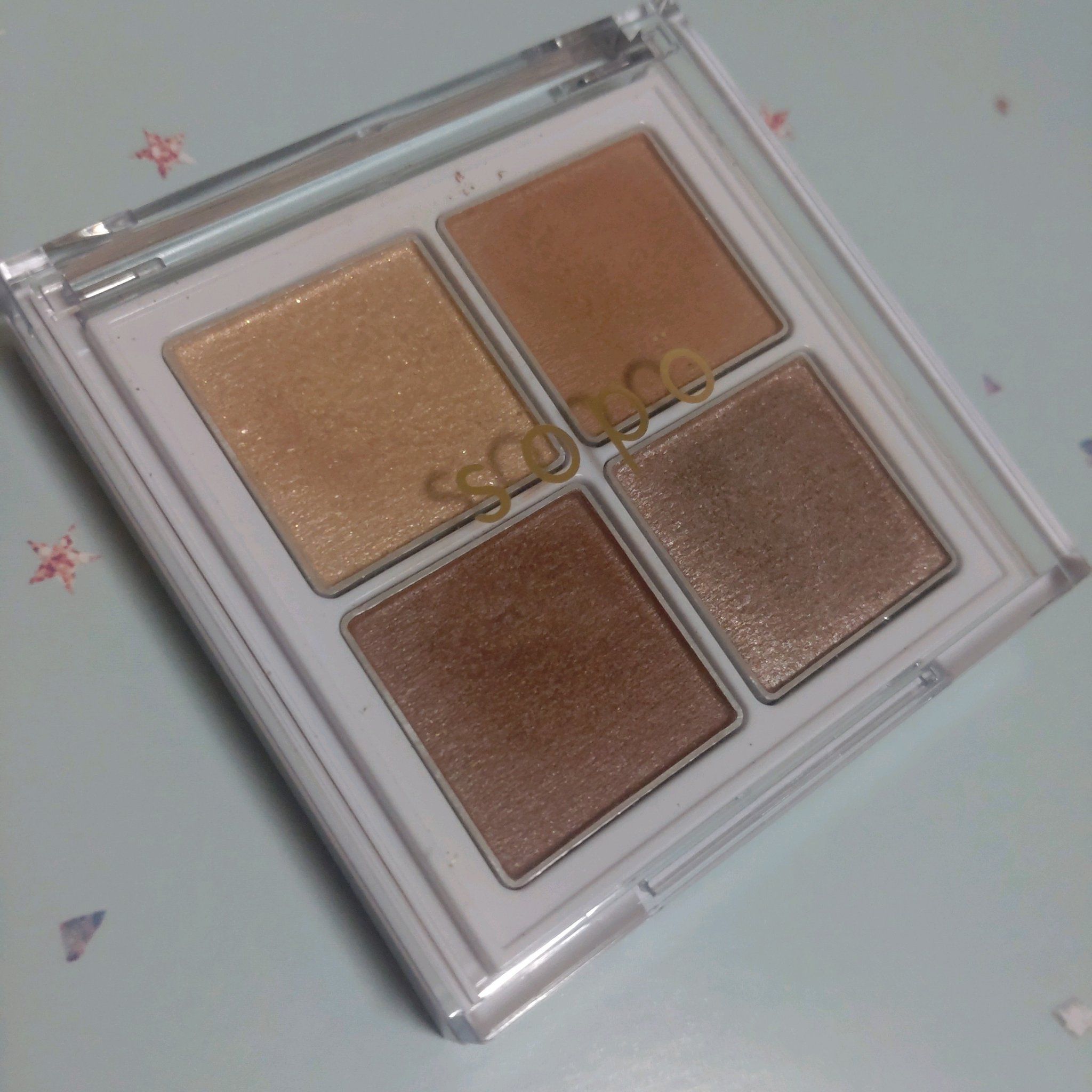 アイパレット/sopo/アイシャドウパレットを使ったクチコミ（1枚目）