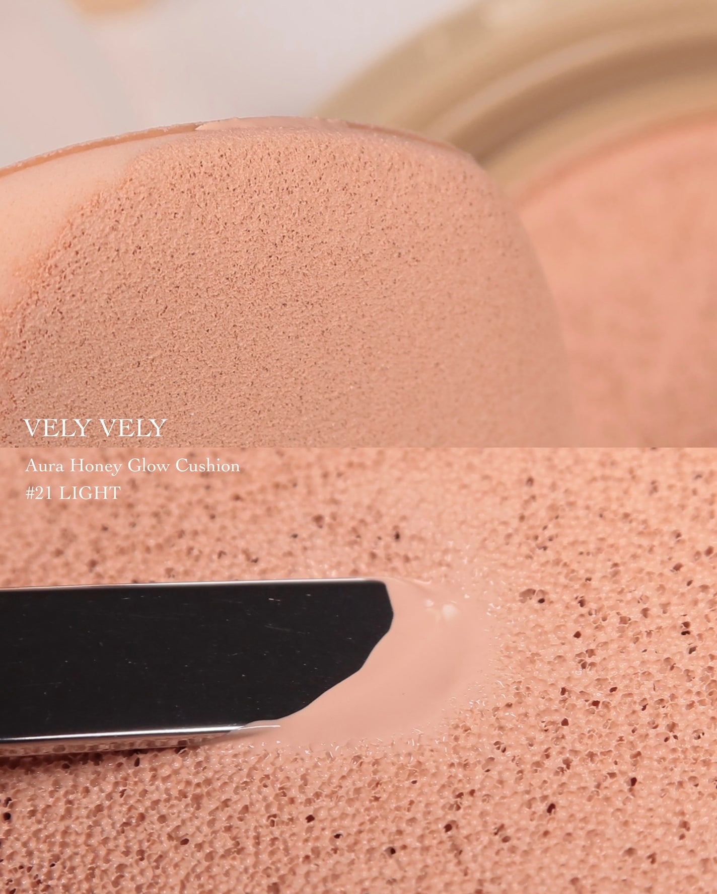 はちみつツヤ肌クッションファンデ/VELY VELY/クッションファンデーションを使ったクチコミ(3枚目)