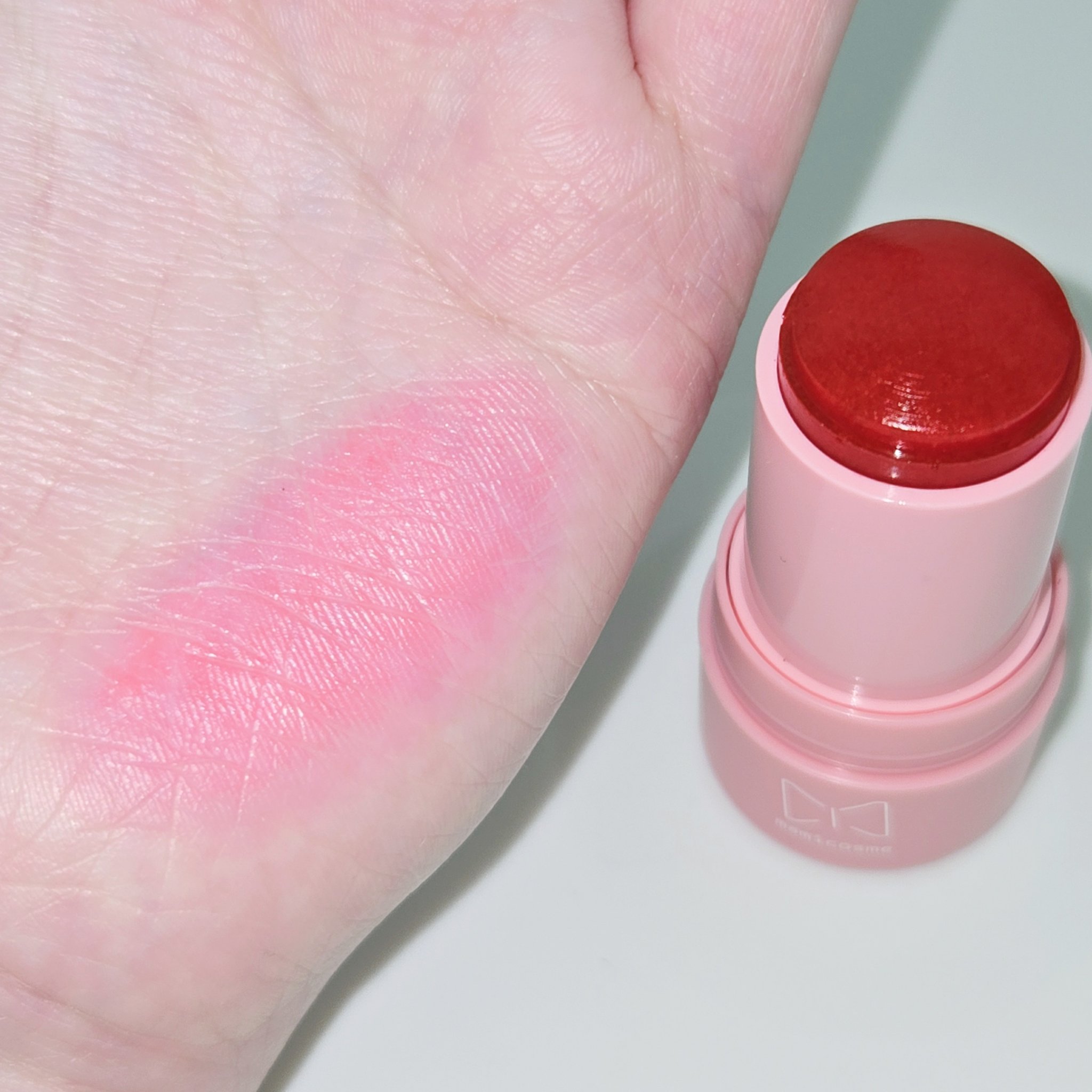 mamicosme グミティント 02 ピーチピンク/mamicosme/リップティントを使ったクチコミ（2枚目）