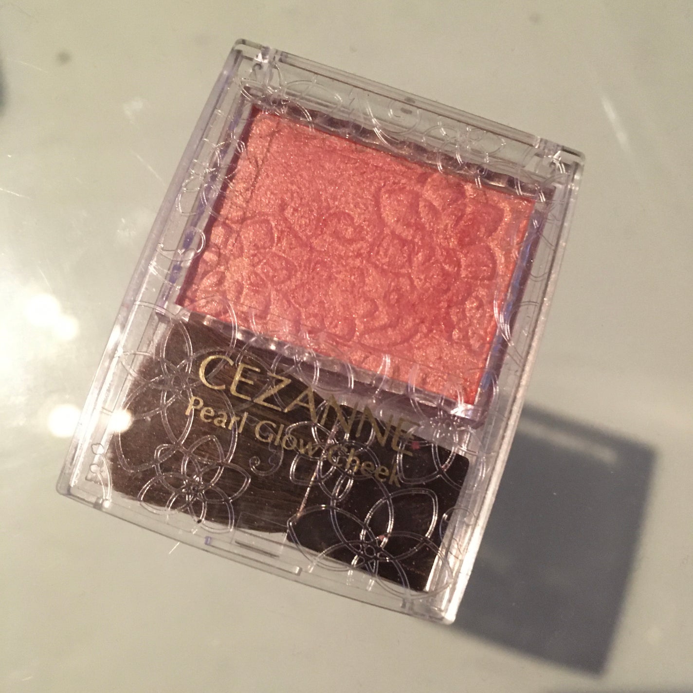 パールグロウチーク/CEZANNE/パウダーチークを使ったクチコミ(1枚目)