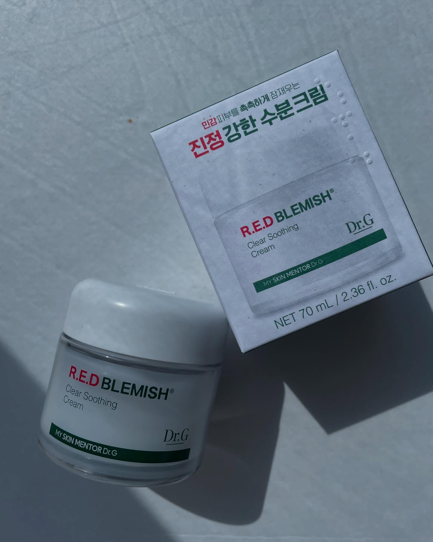 レッドブレミッシュ クリアスージングクリーム/Dr.G/フェイスクリームを使ったクチコミ（1枚目）