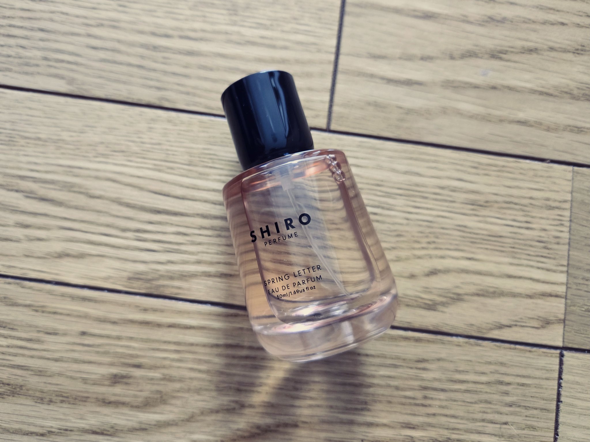 試してみた】SHIRO SPRING LETTER オードパルファンのリアルな