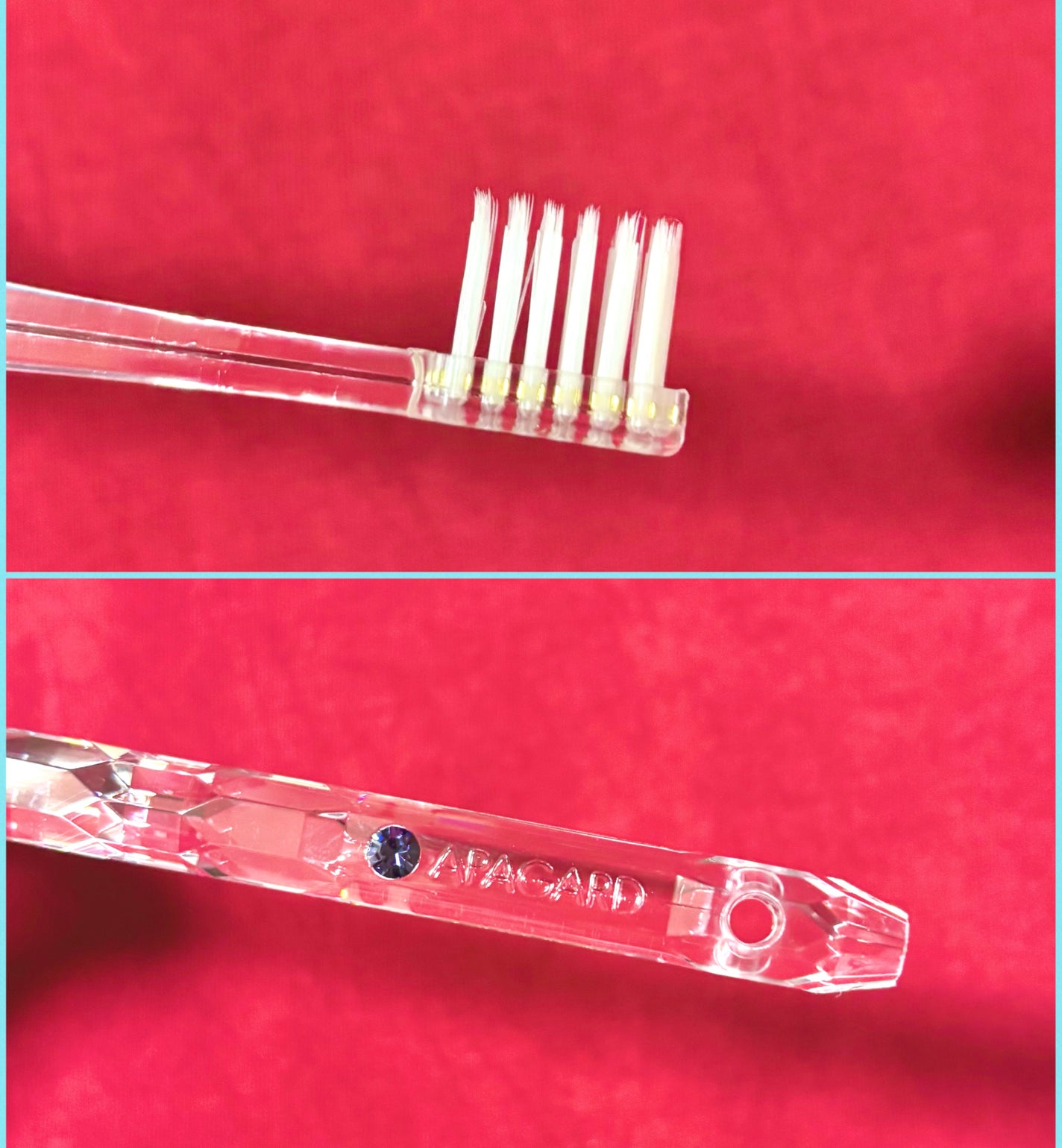 アパガードクリスタル歯ブラシ/アパガード/歯ブラシを使ったクチコミ(3枚目)