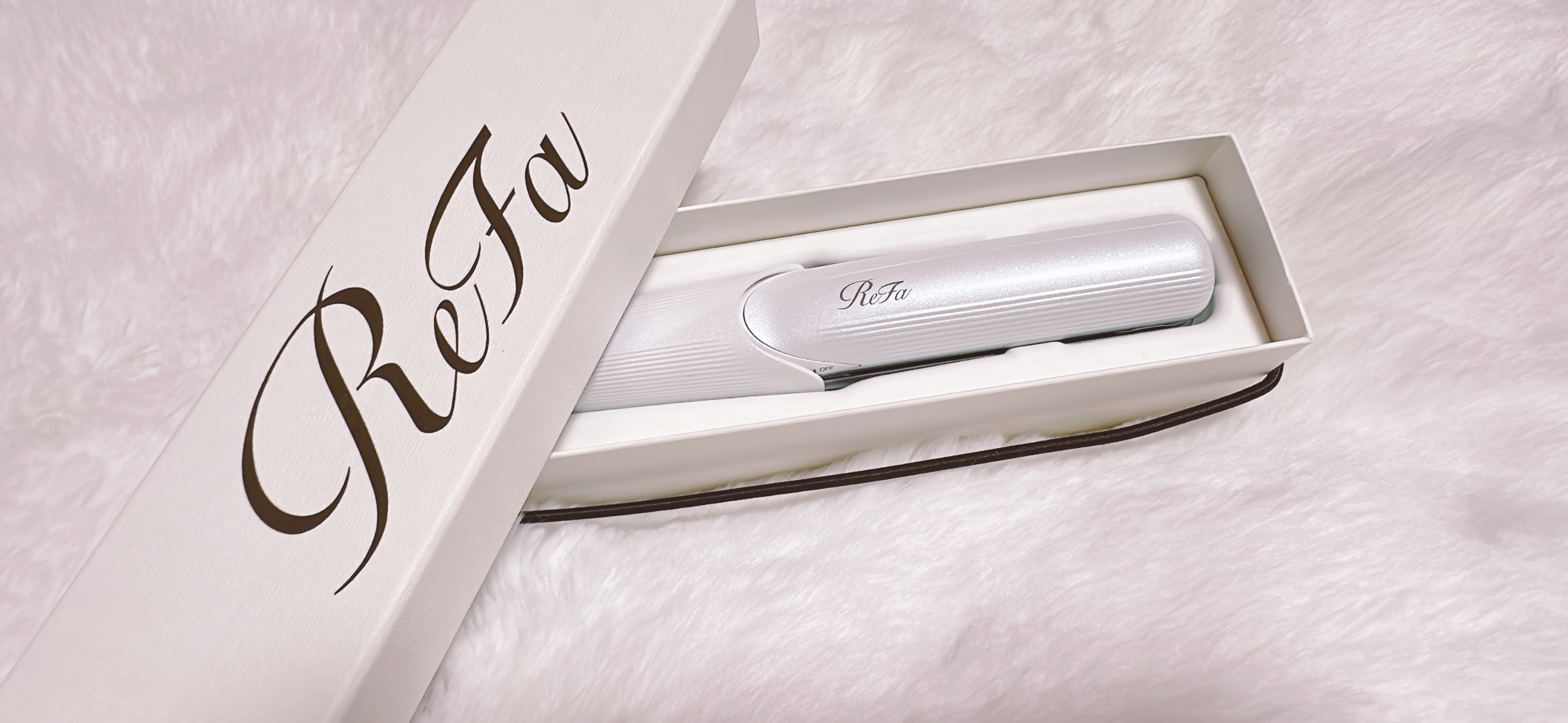 リファフィンガーアイロン ST ホワイト/ReFa/ストレートアイロンを使ったクチコミ（1枚目）