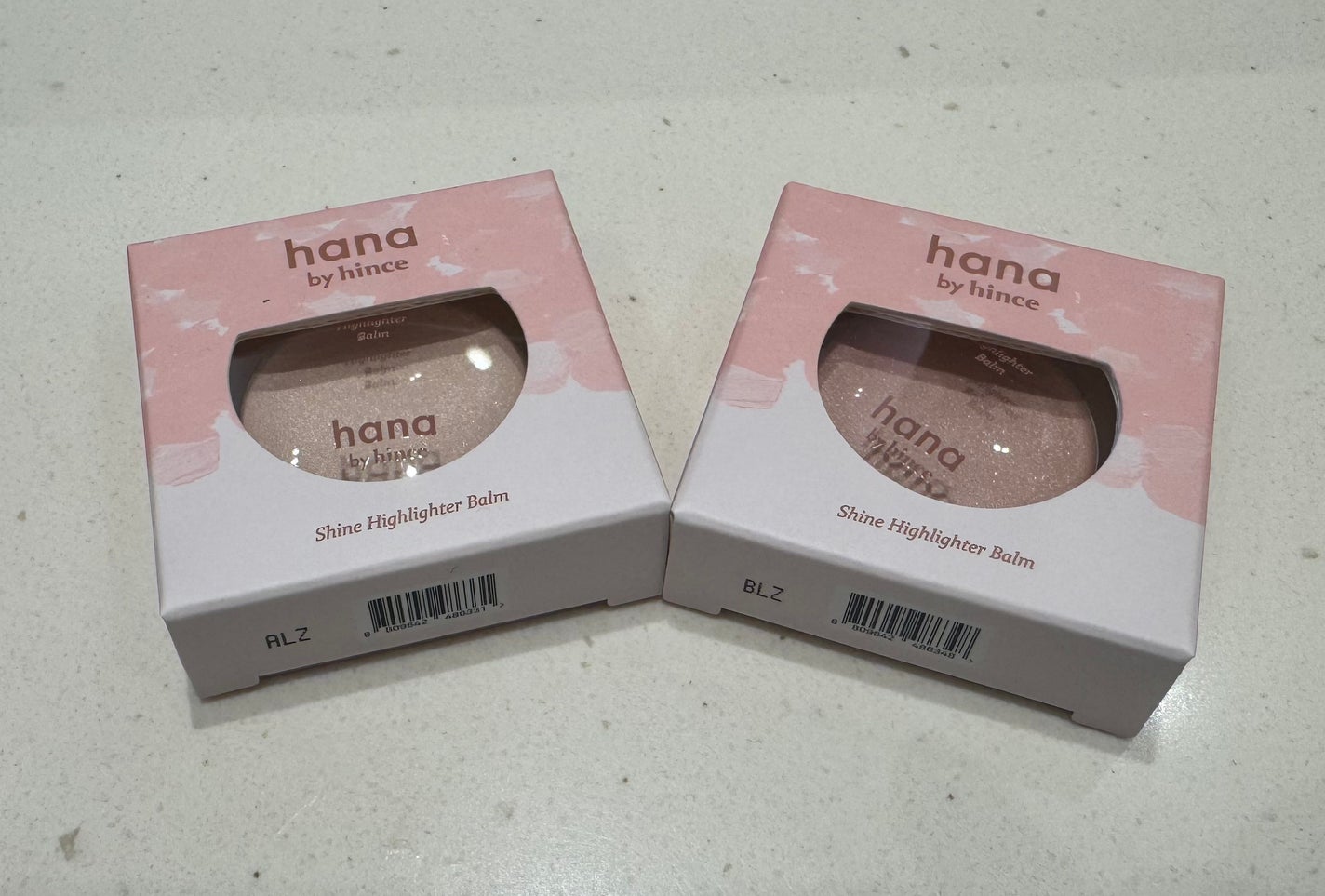 シャインハイライターバーム/hana by hince/クリームハイライトを使ったクチコミ(2枚目)