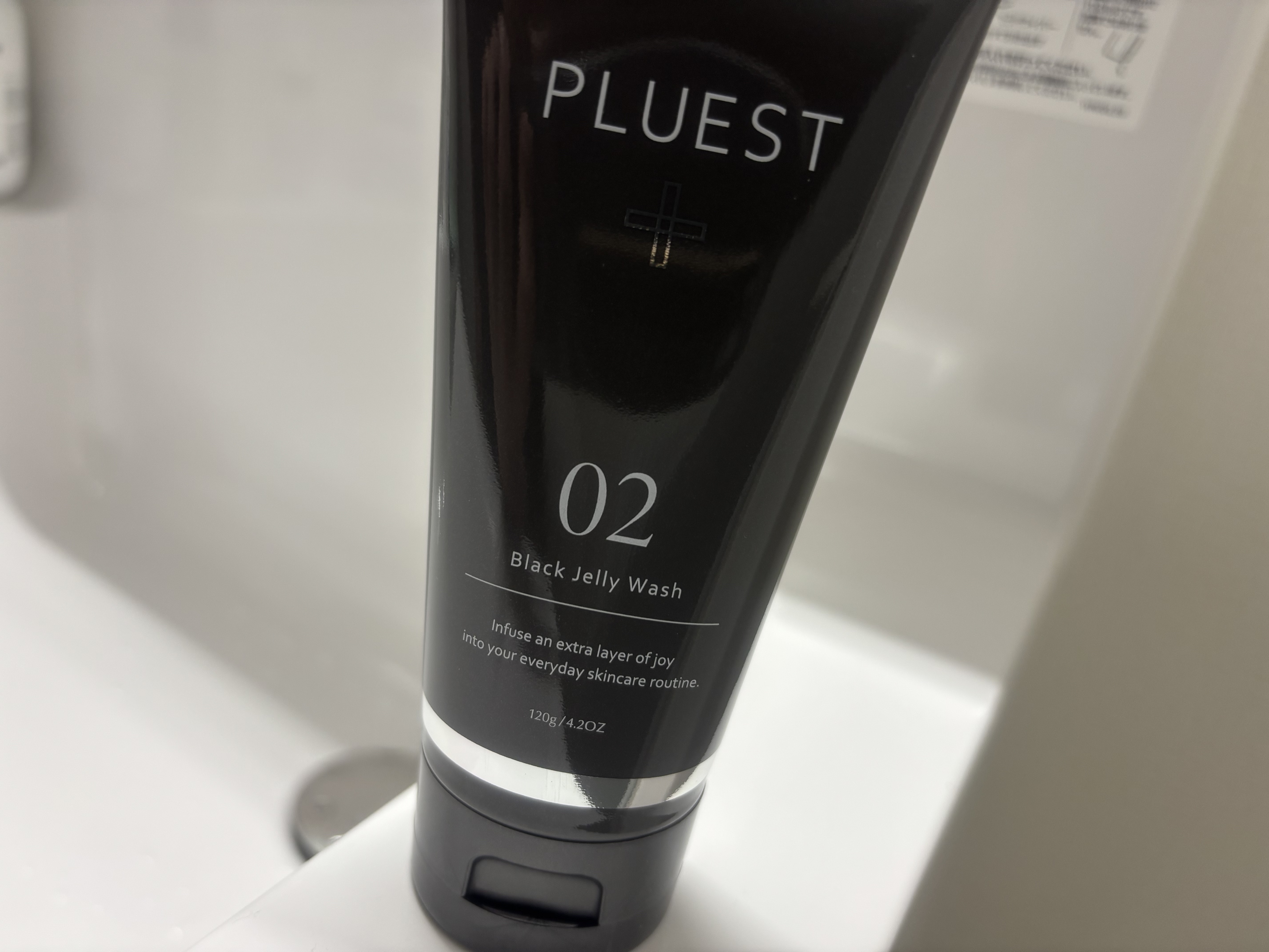 BLACK JELLY WASH（ブラックジェリーウォッシュ）/PLUEST/その他洗顔料を使ったクチコミ（2枚目）
