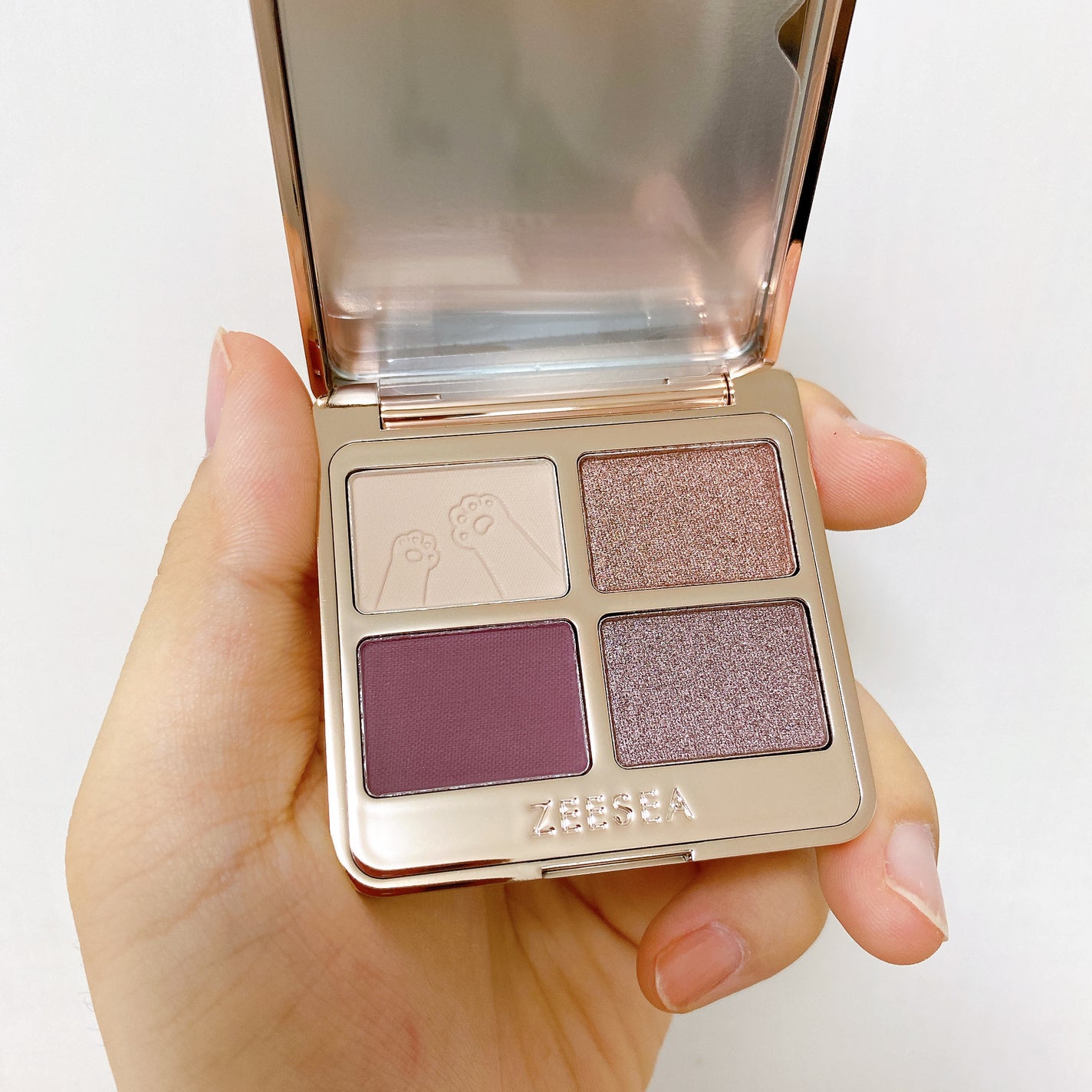 アニマルアイシャドウ(4シェード)/ZEESEA/アイシャドウパレットを使ったクチコミ(2枚目)