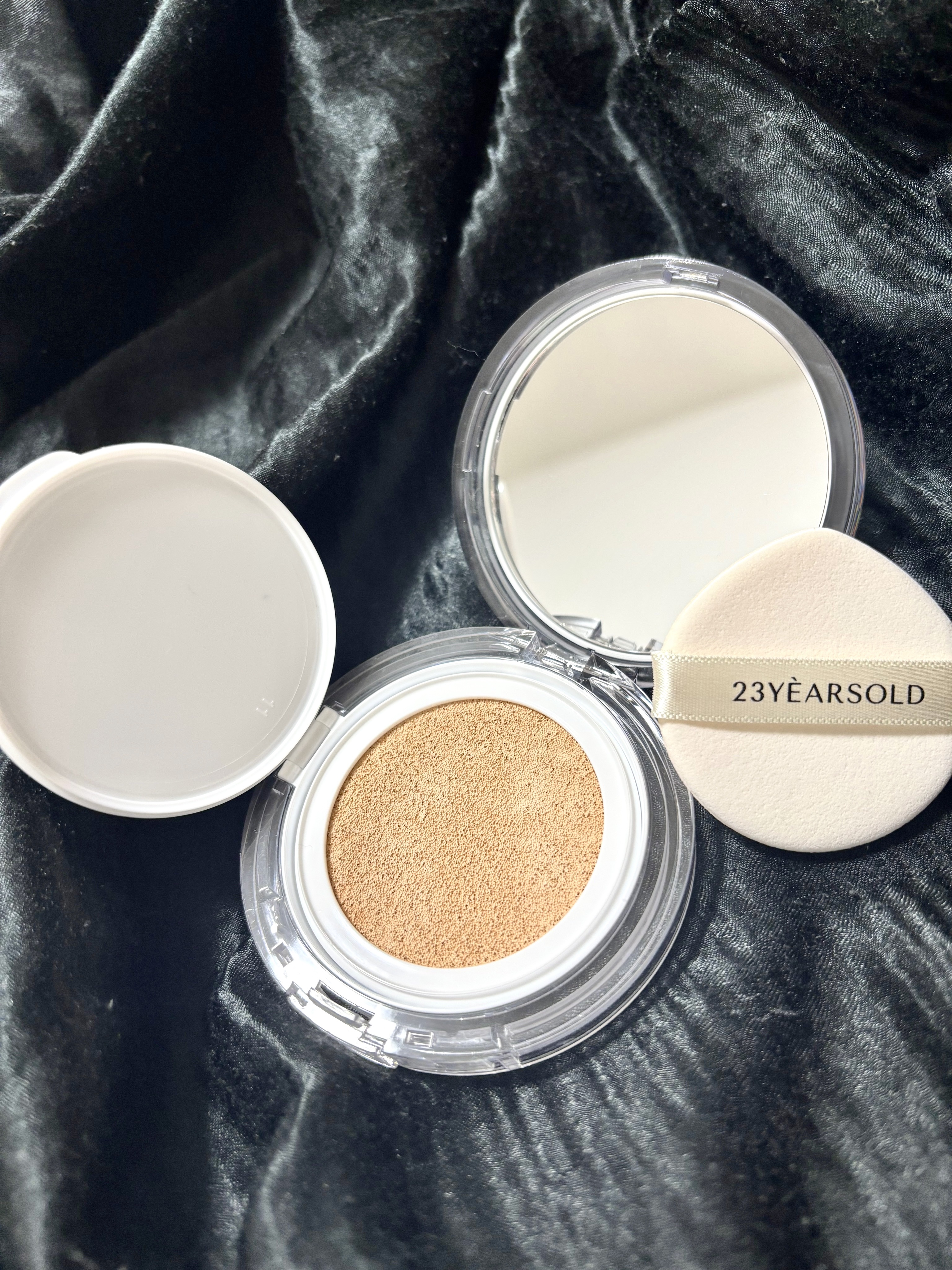 ハートリーフシーンカバークッション/23years old/クッションファンデーションを使ったクチコミ（3枚目）