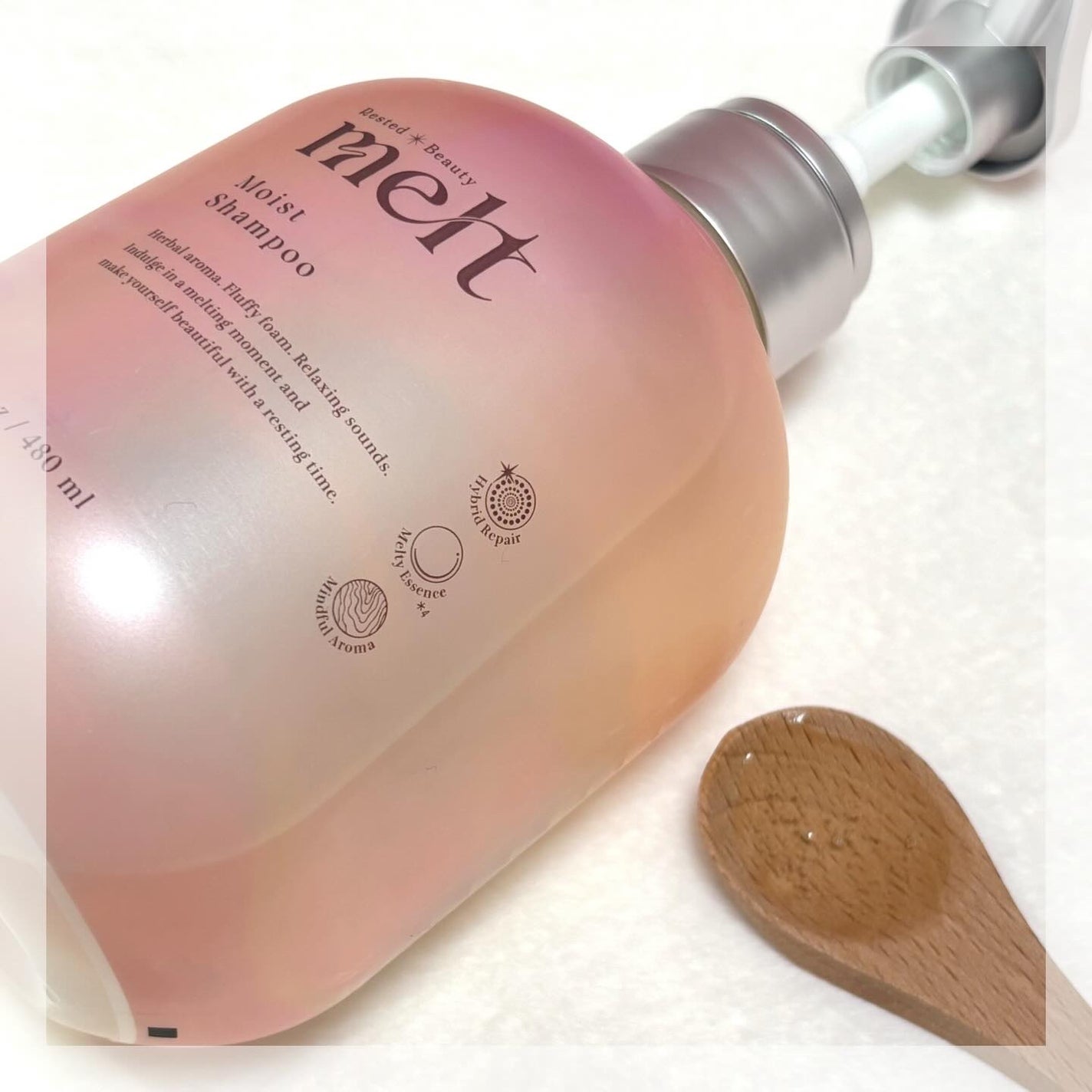 メルト モイストシャンプー/トリートメント/melt/市販シャンプーを使ったクチコミ(2枚目)