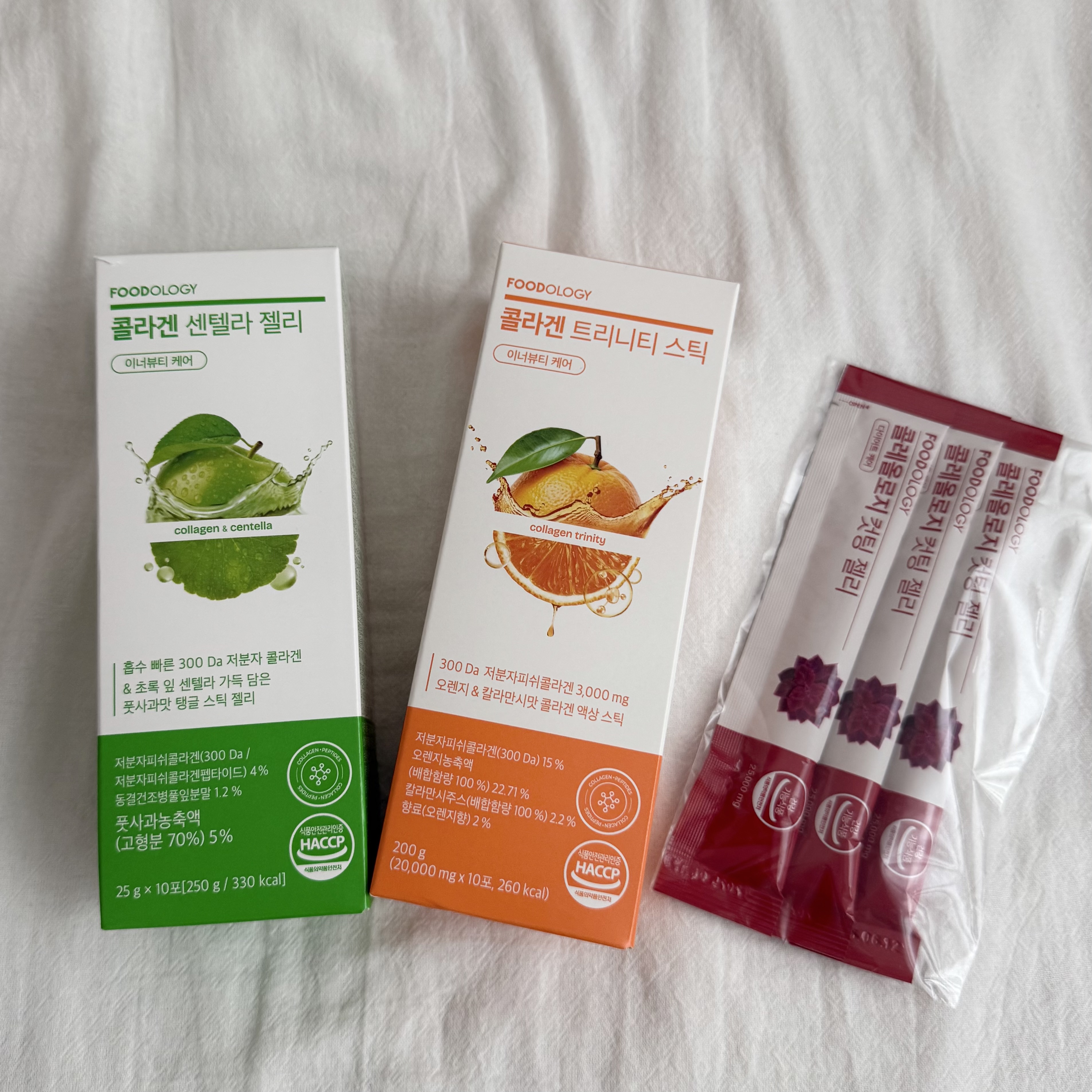 コラーゲンセンテラゼリー/FOODOLOGY/美容サプリメントを使ったクチコミ（1枚目）