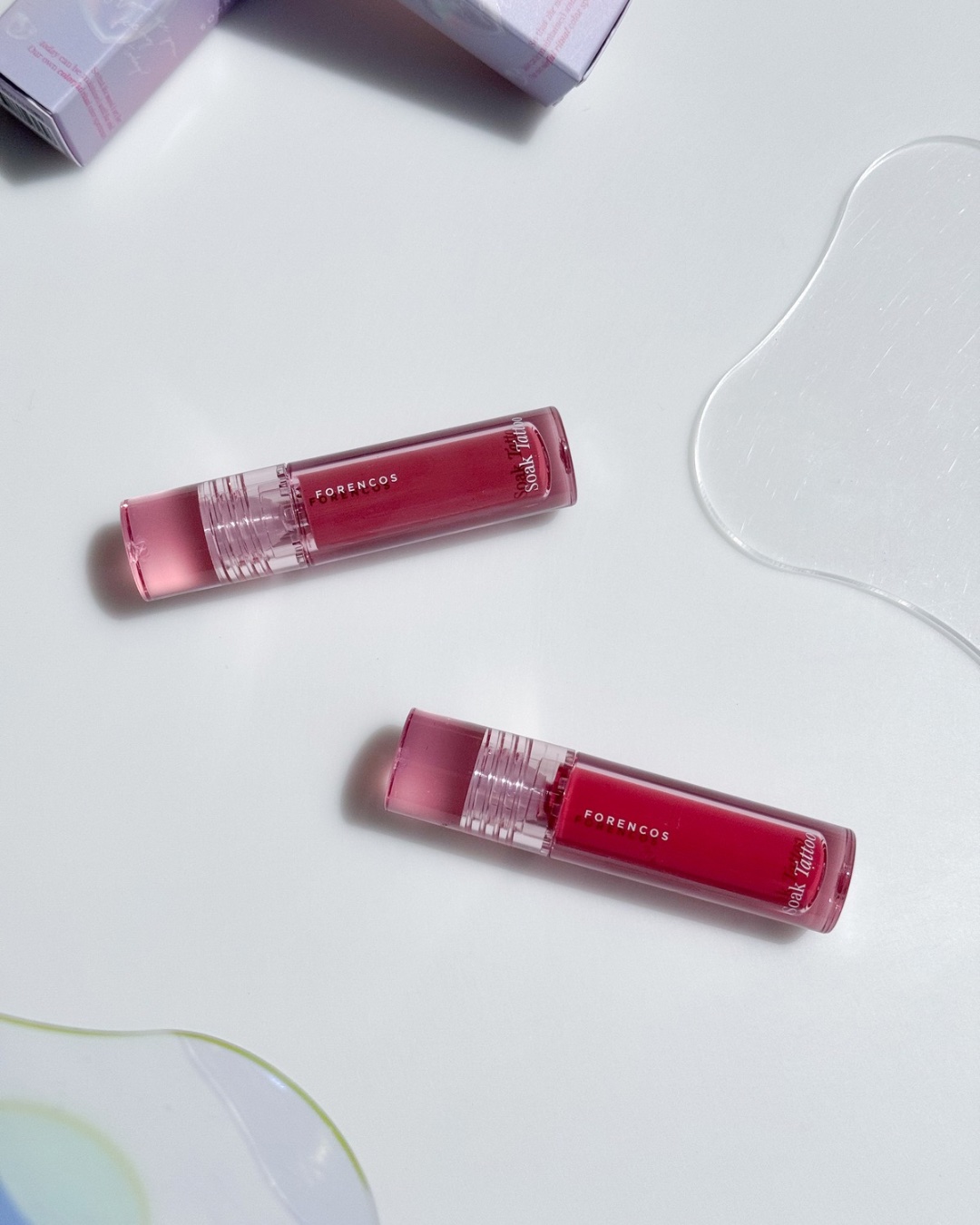 Soak Tattoo Tint/フォレンコス/リップグロスを使ったクチコミ（1枚目）