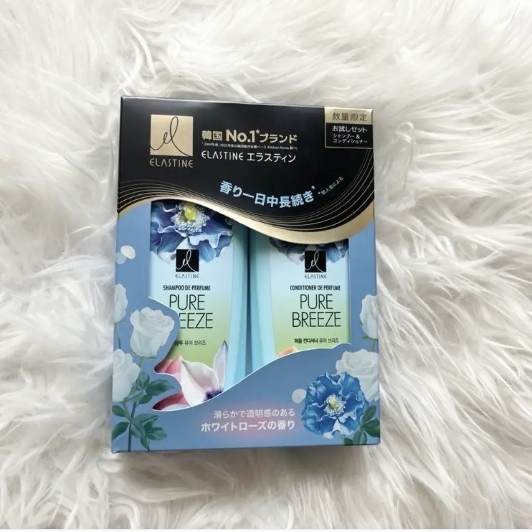 Perfume PURE BREEZE シャンプー／コンディショナー シャンプー 600ml/ELASTINE/シャンプー・コンディショナーを使ったクチコミ（1枚目）