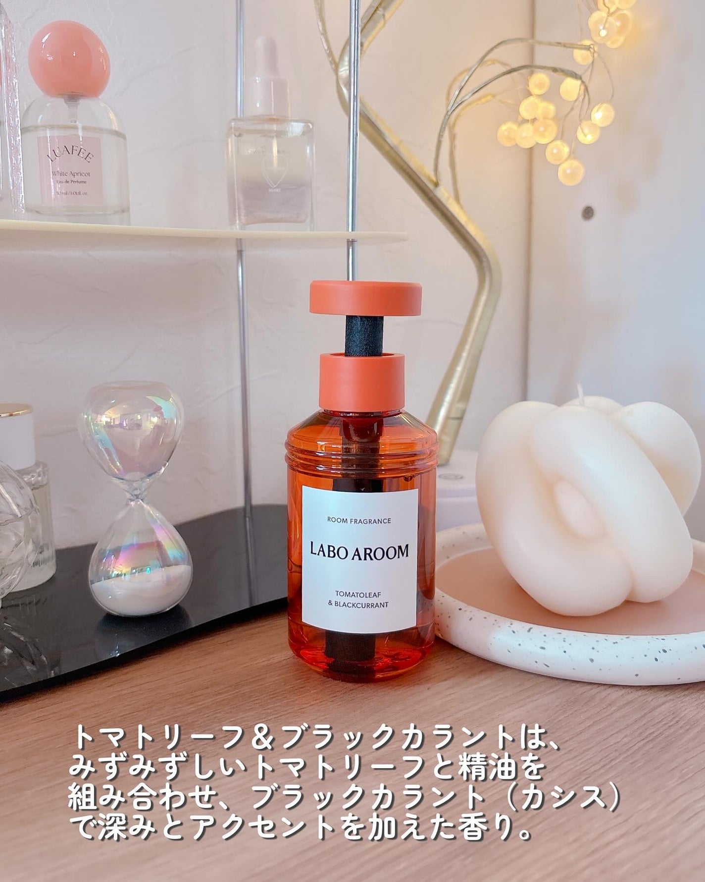 ルームフレグランス トマトリーフ&ブラックカラント/LABO AROOM/ルームフレグランスを使ったクチコミ(5枚目)