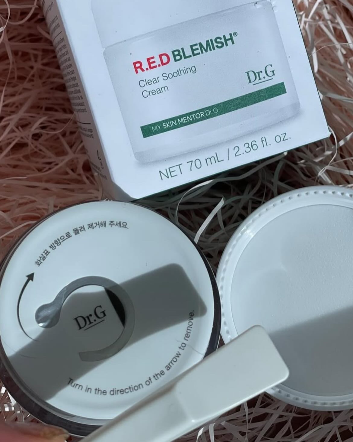 レッドブレミッシュ クリアスージングクリーム/Dr.G/フェイスクリームを使ったクチコミ（2枚目）