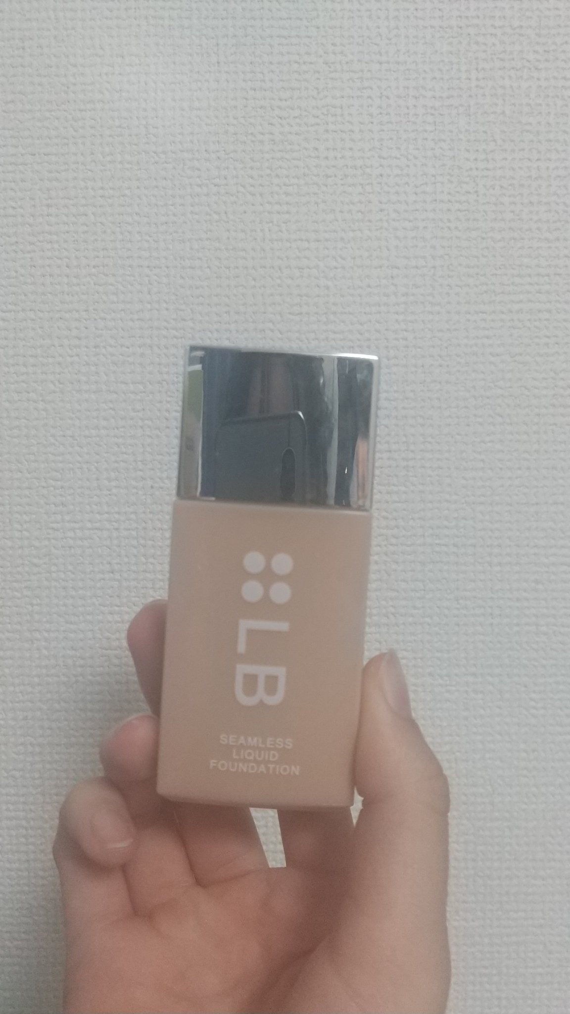 シームレスリキッドファンデーション/LB/リキッドファンデーションを使ったクチコミ（1枚目）